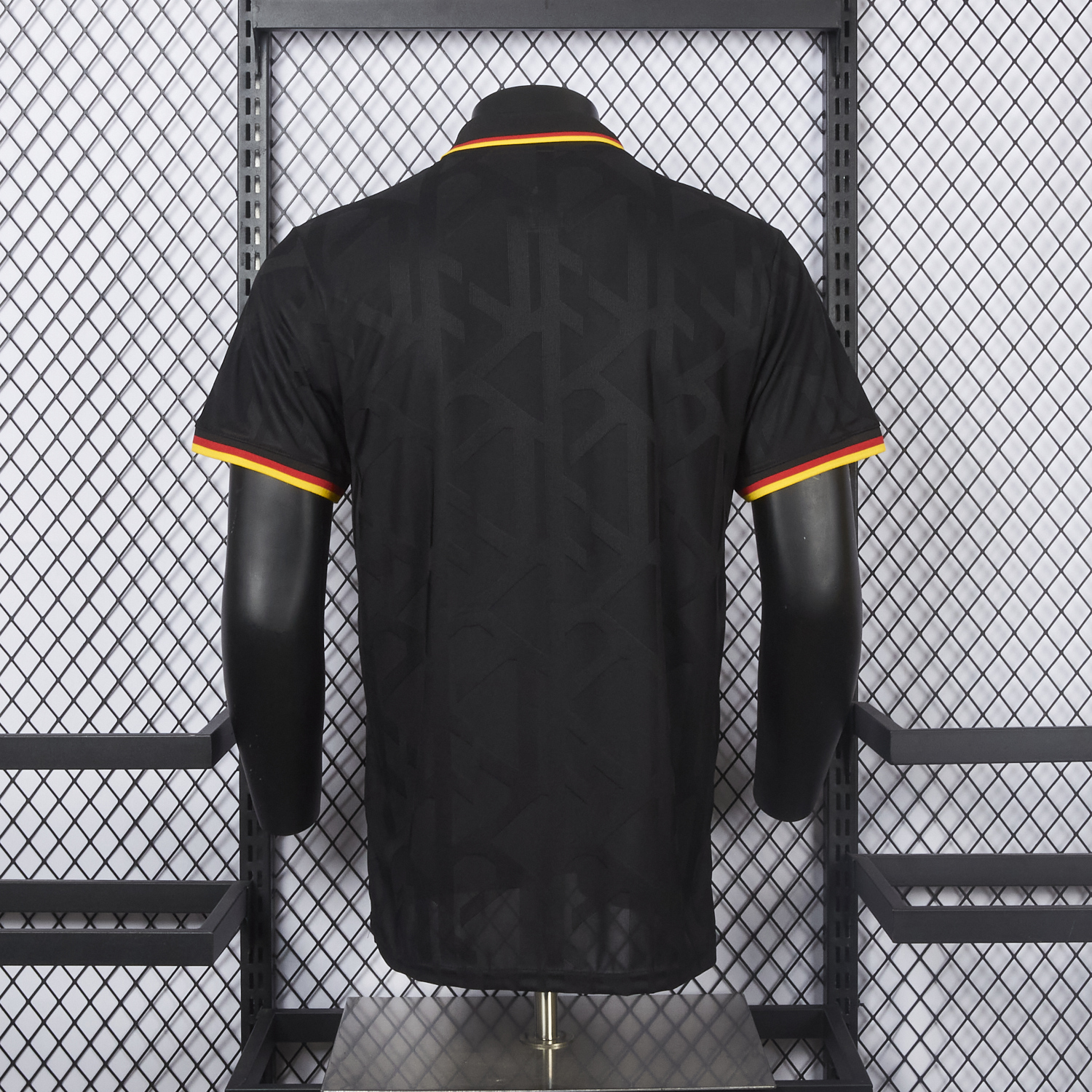 AlphaJersey-Germany 2026 Black Special Edition Polo Jersey - Player Version