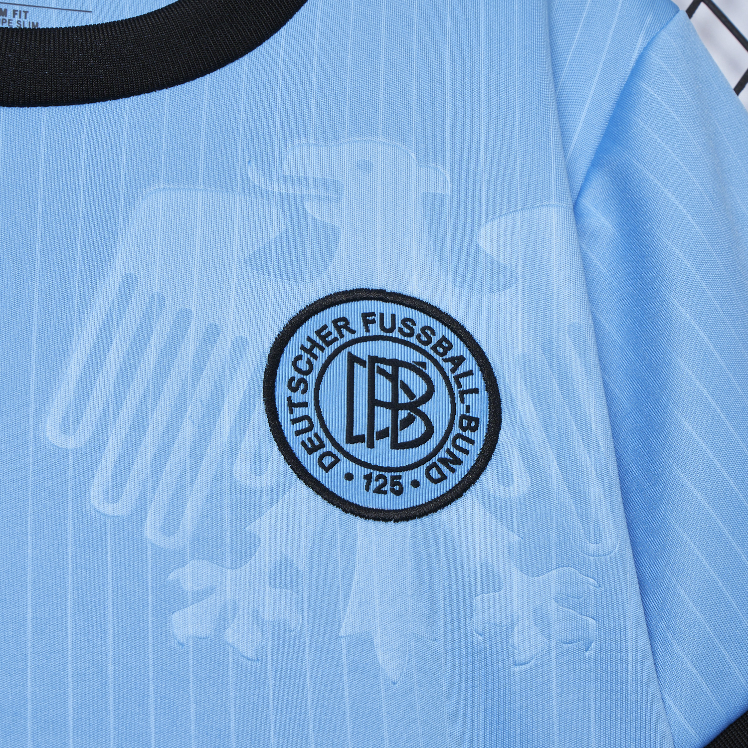 AlphaJersey-Germany 2025 125-Year Anniversary Blue Goalkeeper Kids Kit