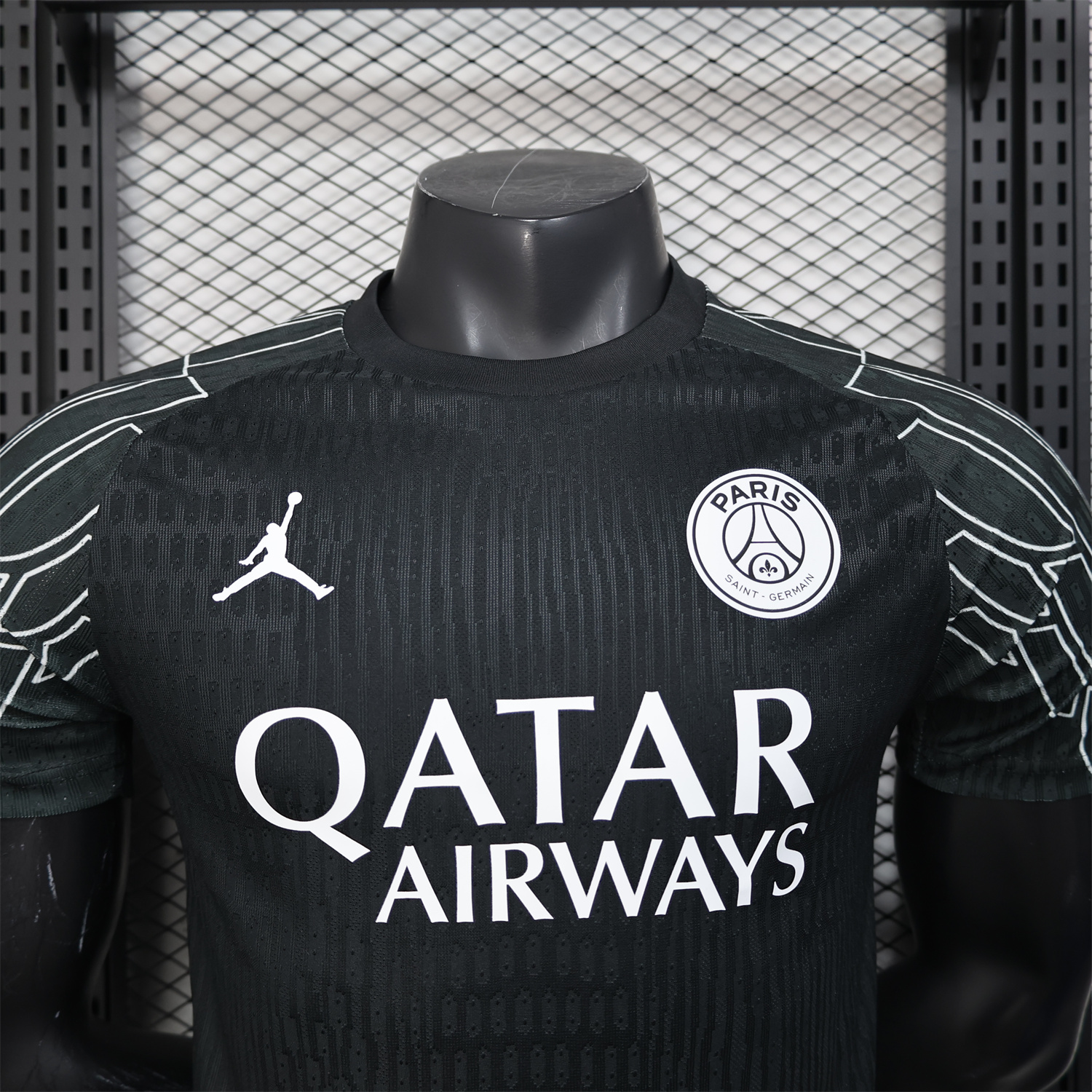 AlphaJersey-Paris Saint-Germain PSG 25-26 JD Black Special Jersey - Player Version