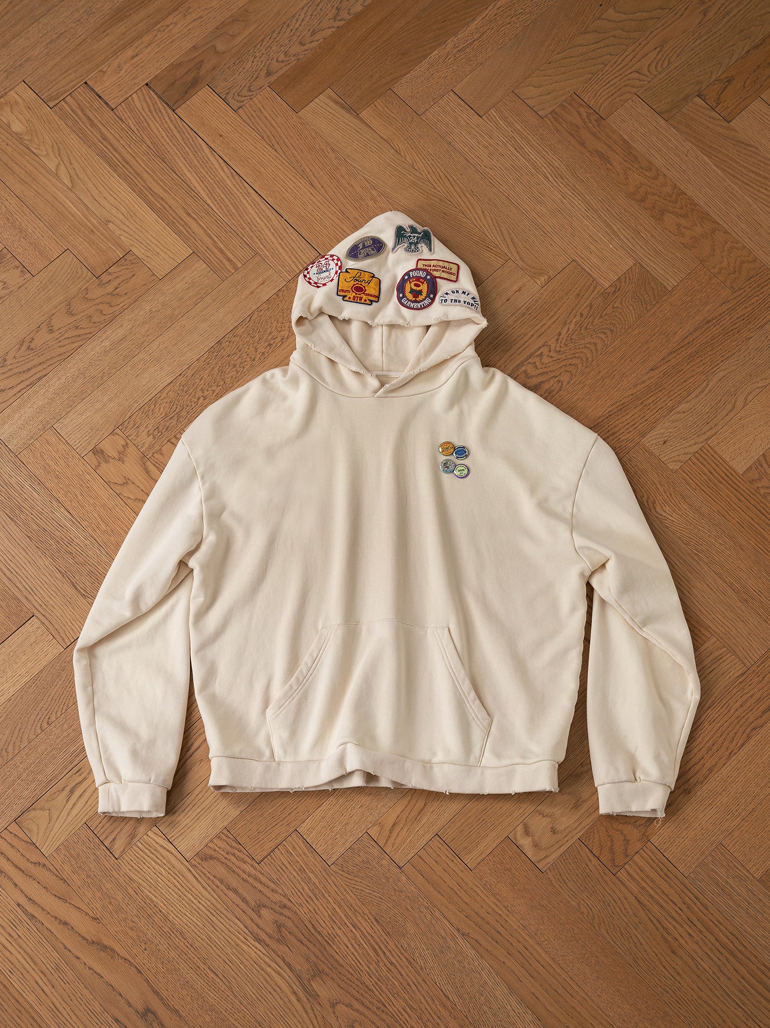 Faded Patch Hoodie | Modern Menswear by yycbvcnbmmnbm
