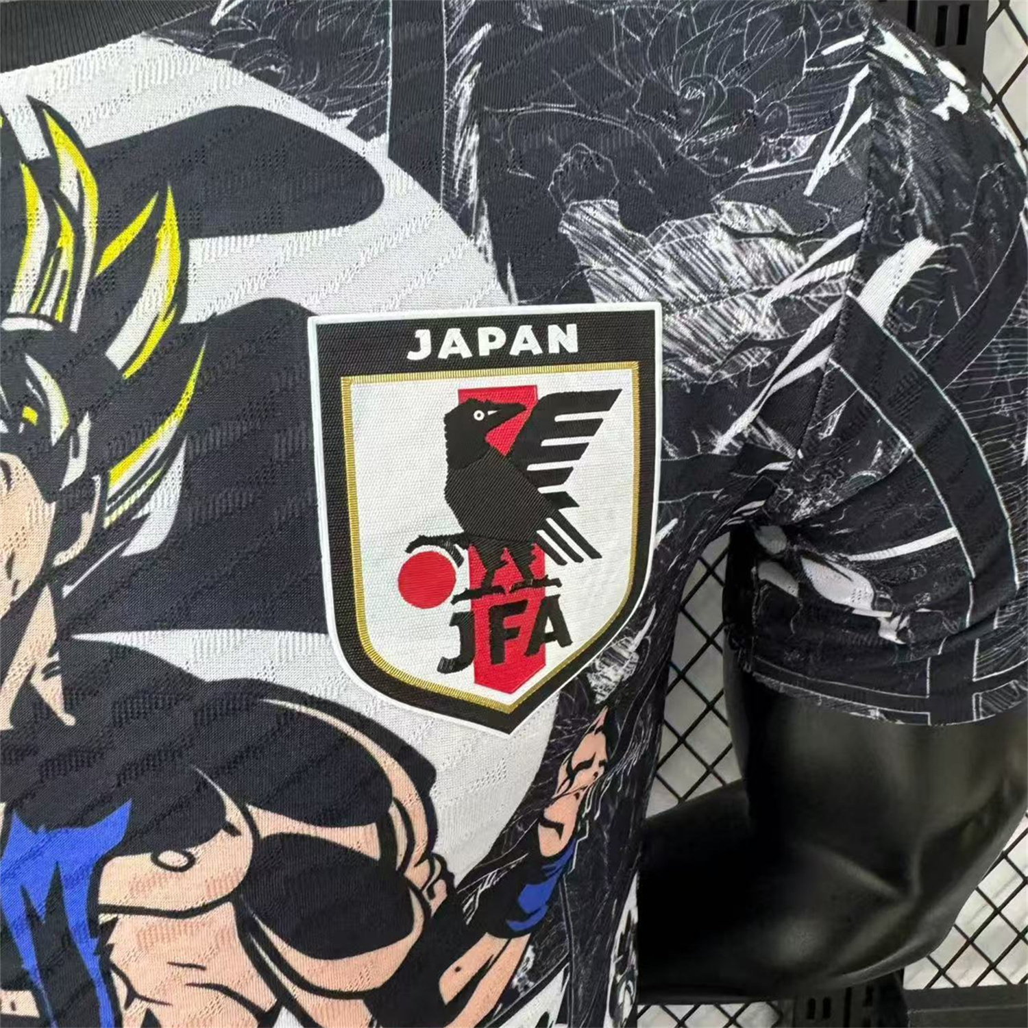 AlphaJersey-Japan 25-26 Muscle Saiyan Black Special Jersey - Player Version