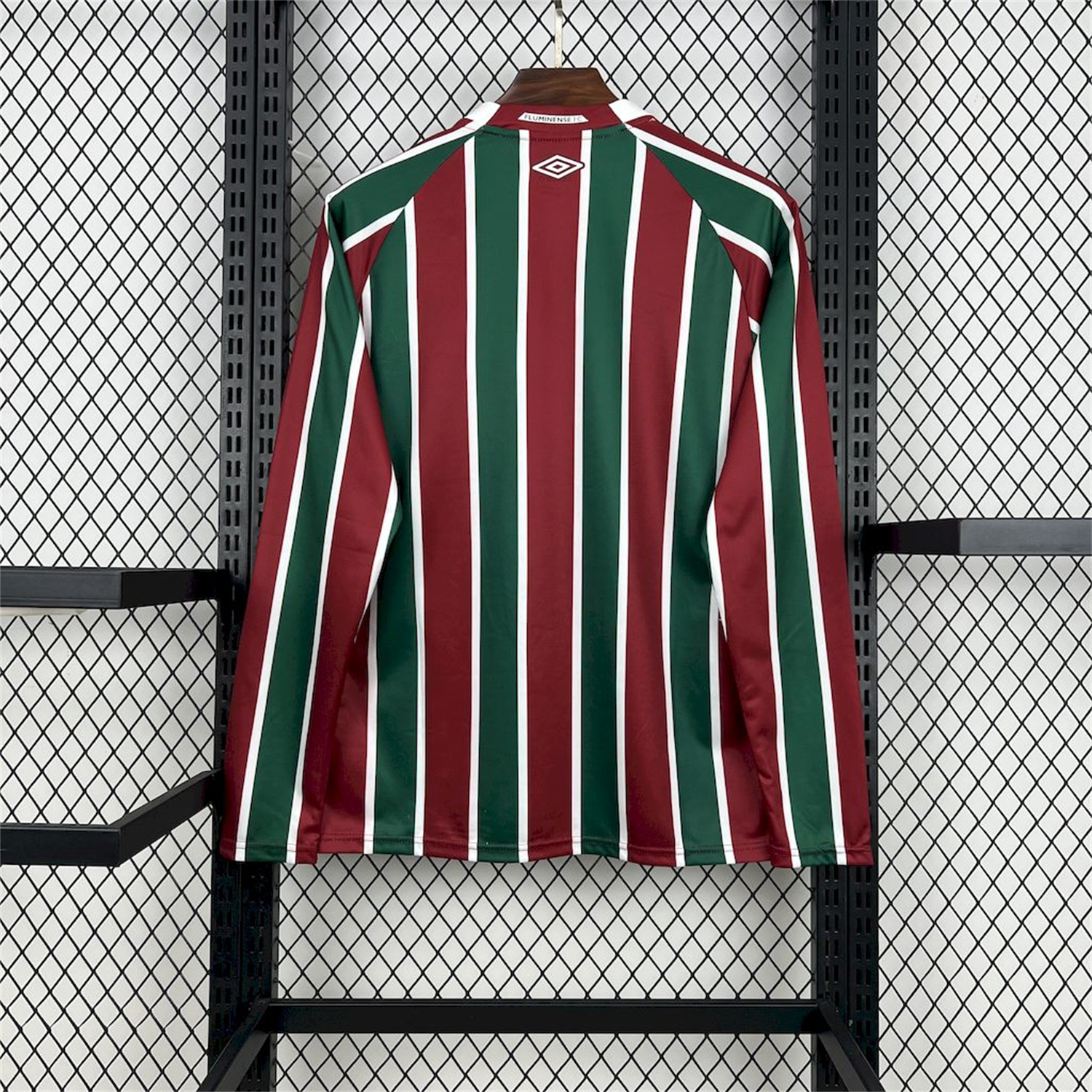 AlphaJersey-Fluminense 25-26 Home Long Sleeves Jersey - Fans Version