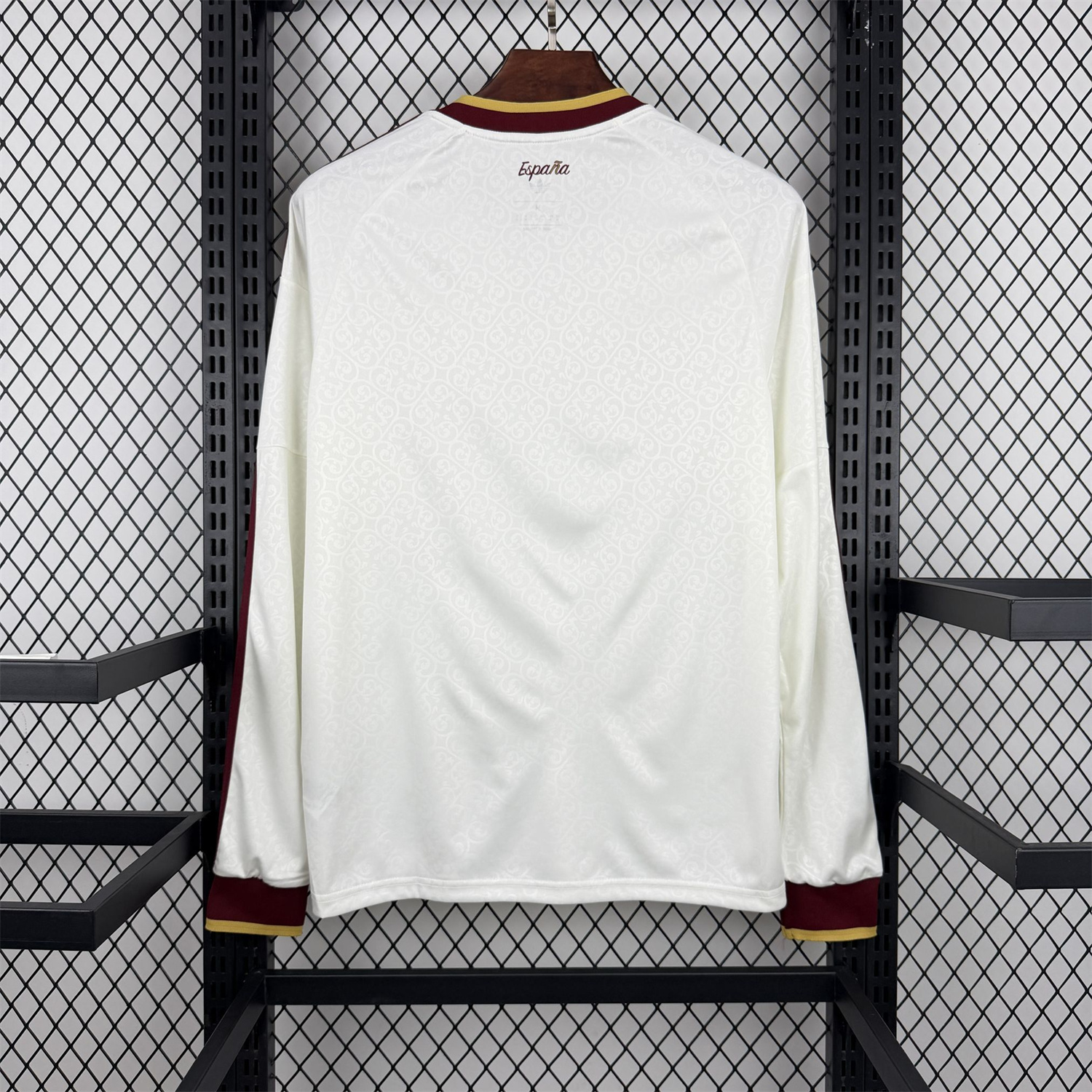 AlphaJersey-Spain 2026 Away Long Sleeves Jersey - Fans Version