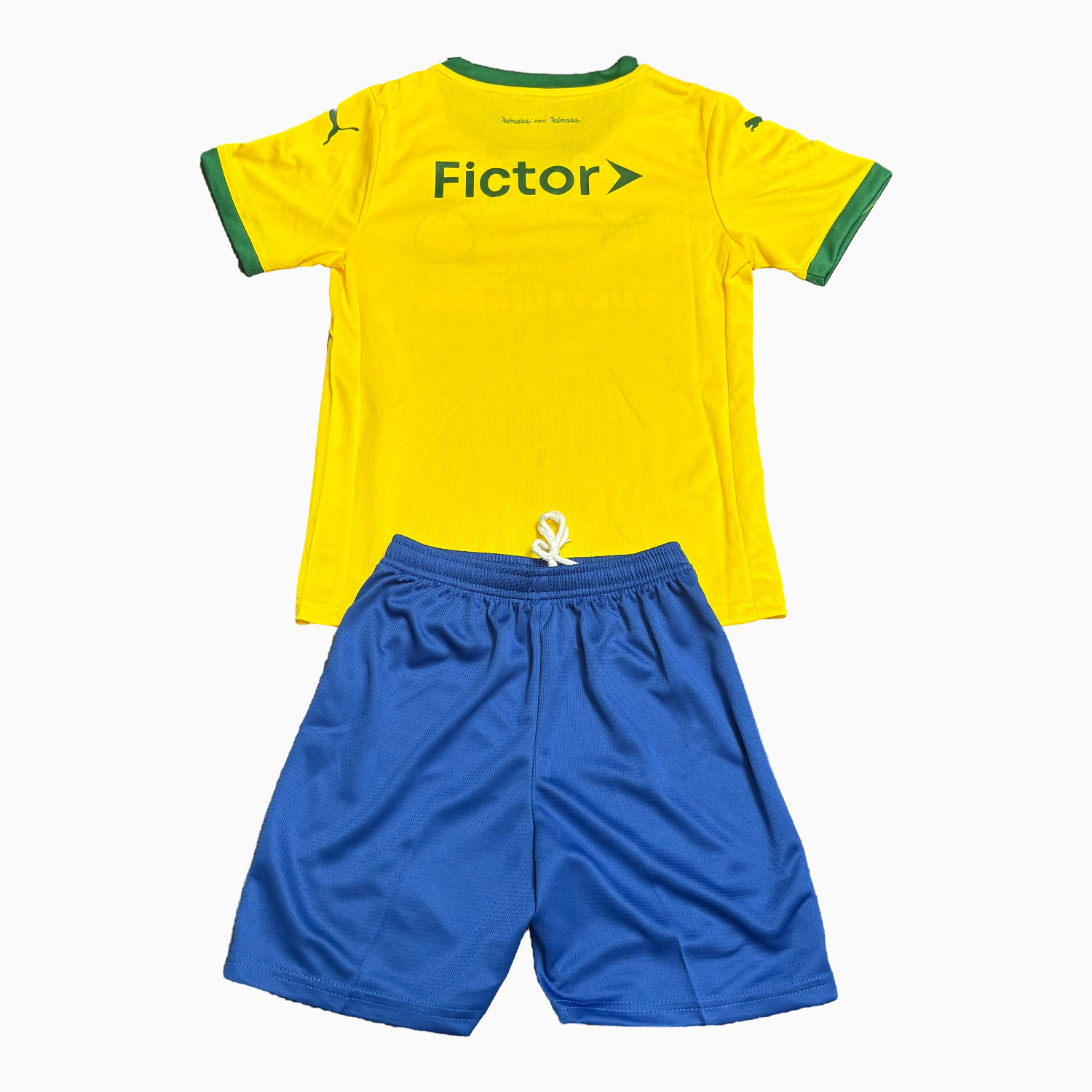 AlphaJersey-Palmeiras 25-26 Third Yellow Kids Kit