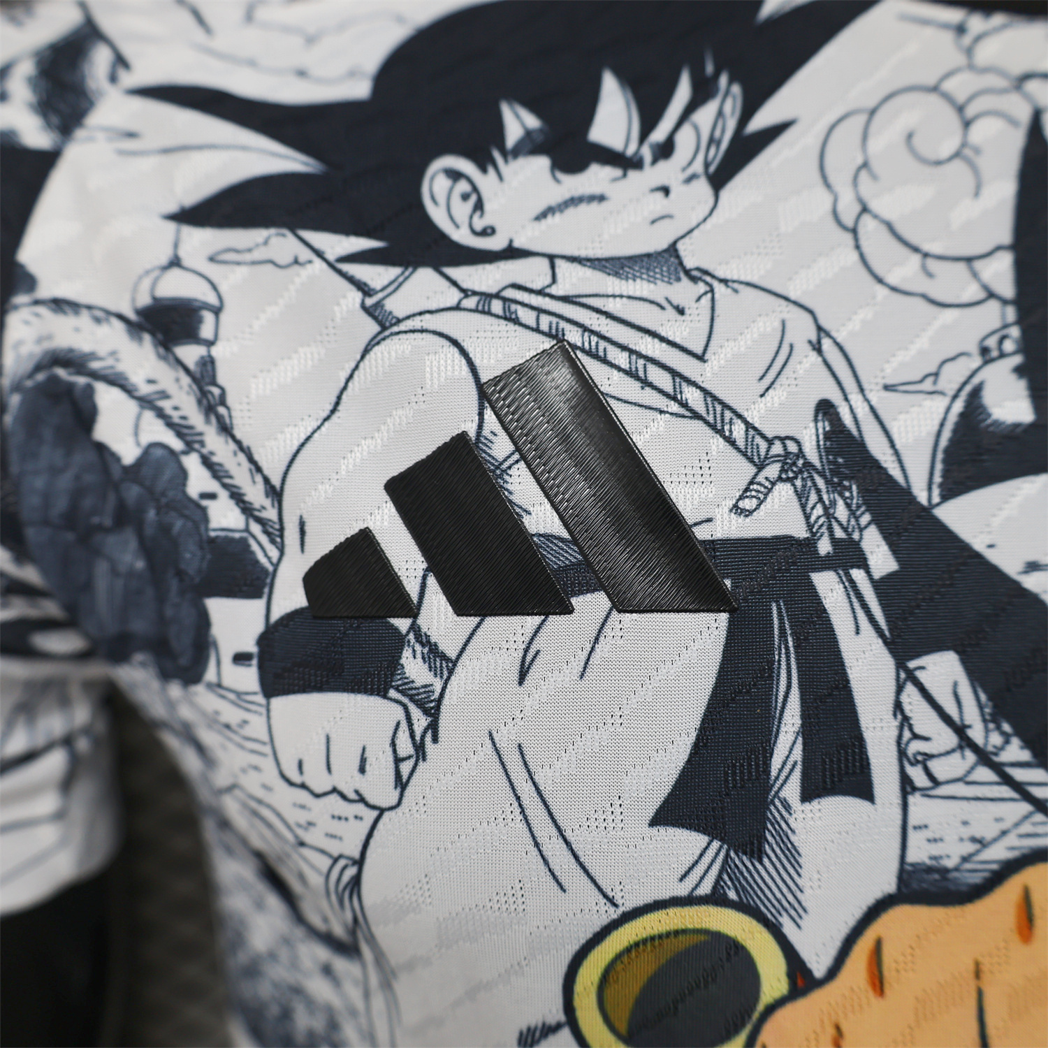 AlphaJersey-Japan 25-26 Little Son Goku Yellow Cloud White Special Edition Jersey - Player Version