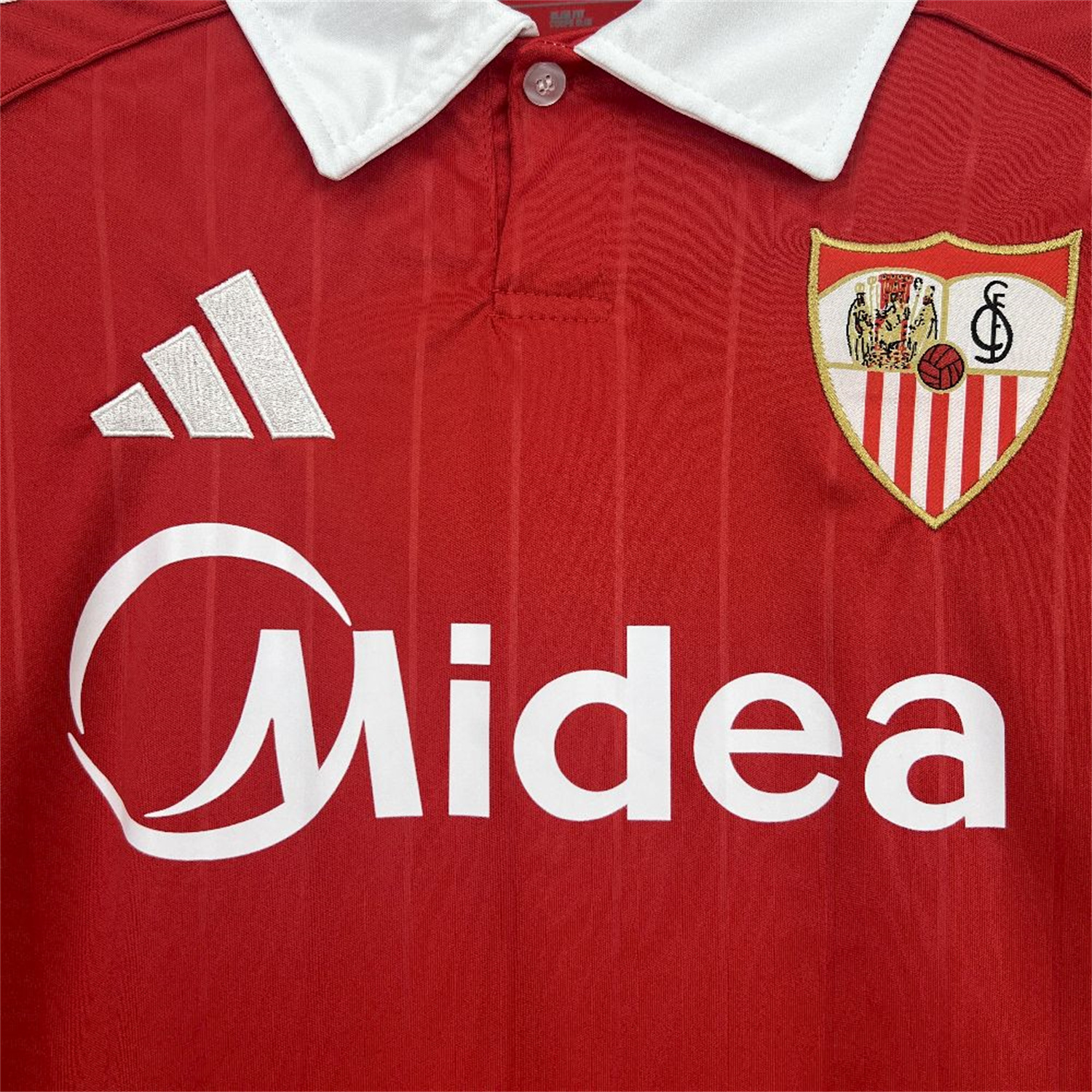 AlphaJersey-Sevilla 25-26 Away Red Jersey - Fans Version