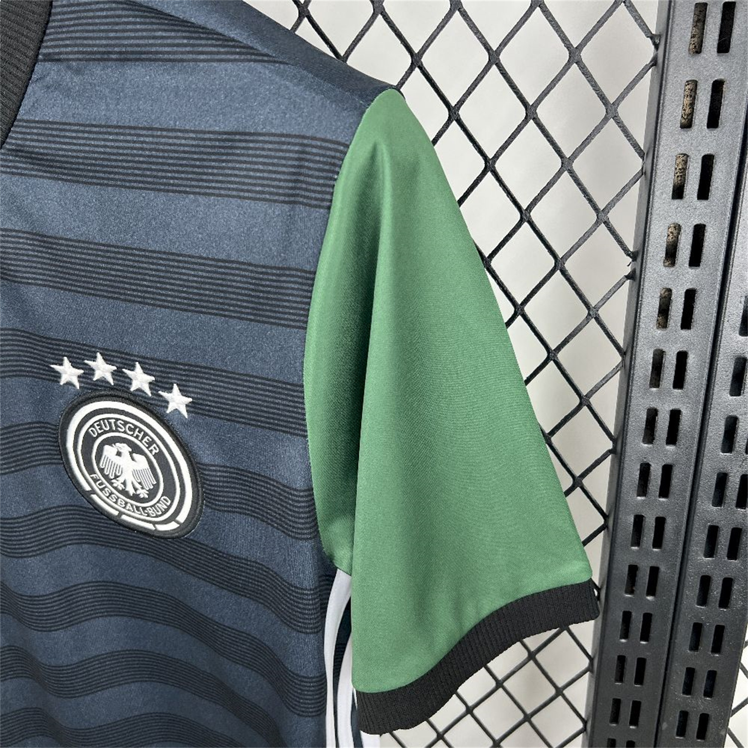 AlphaJersey-Germany 25-26 White And Black Special Jersey - Fans Version