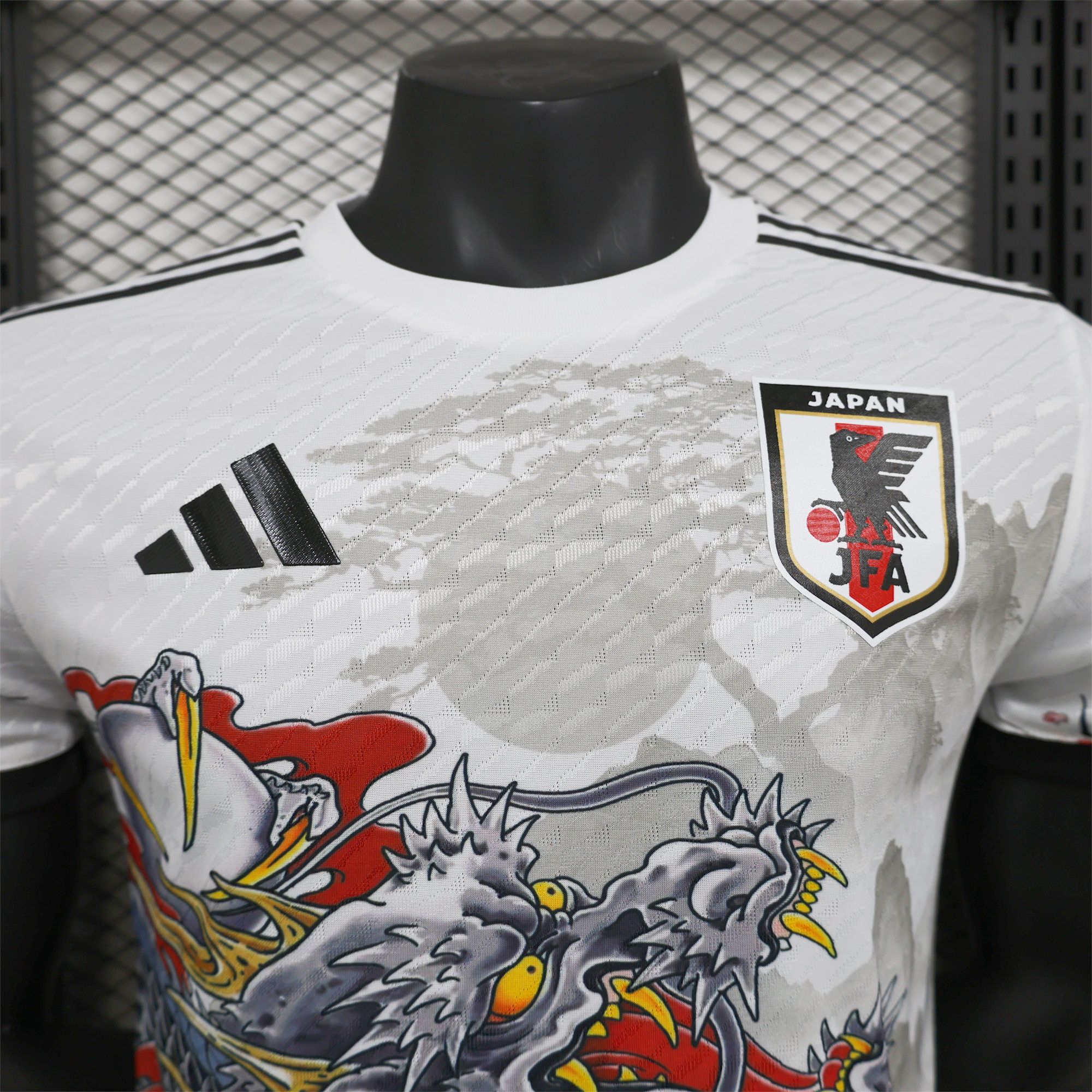 AlphaJersey-Japan 2024 White Dragon Special plum bossom Edition Jersey - Player Version