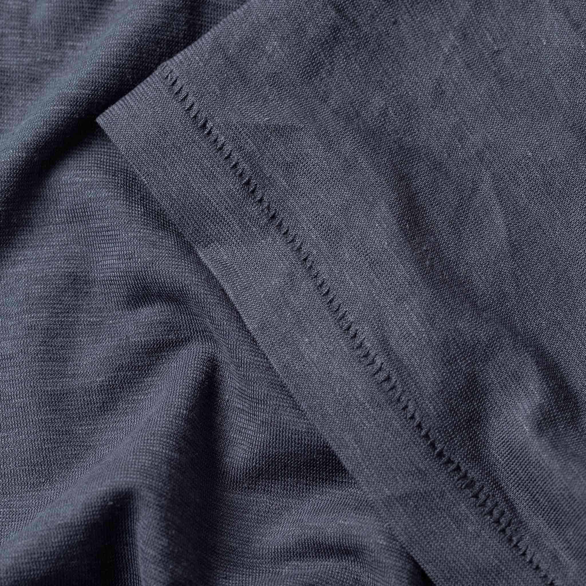 The Cotton Hemp Tee in Navy | Modern Menswear by yycbvcnbmmnbm