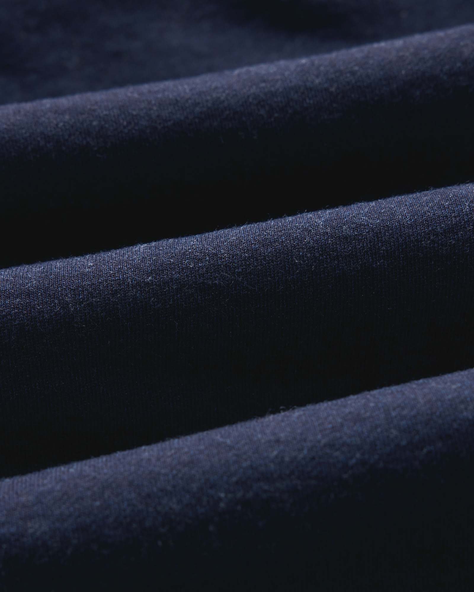 The Sunset Pant in Rinsed Indigo Terry | Modern Menswear by yycbvcnbmmnbm