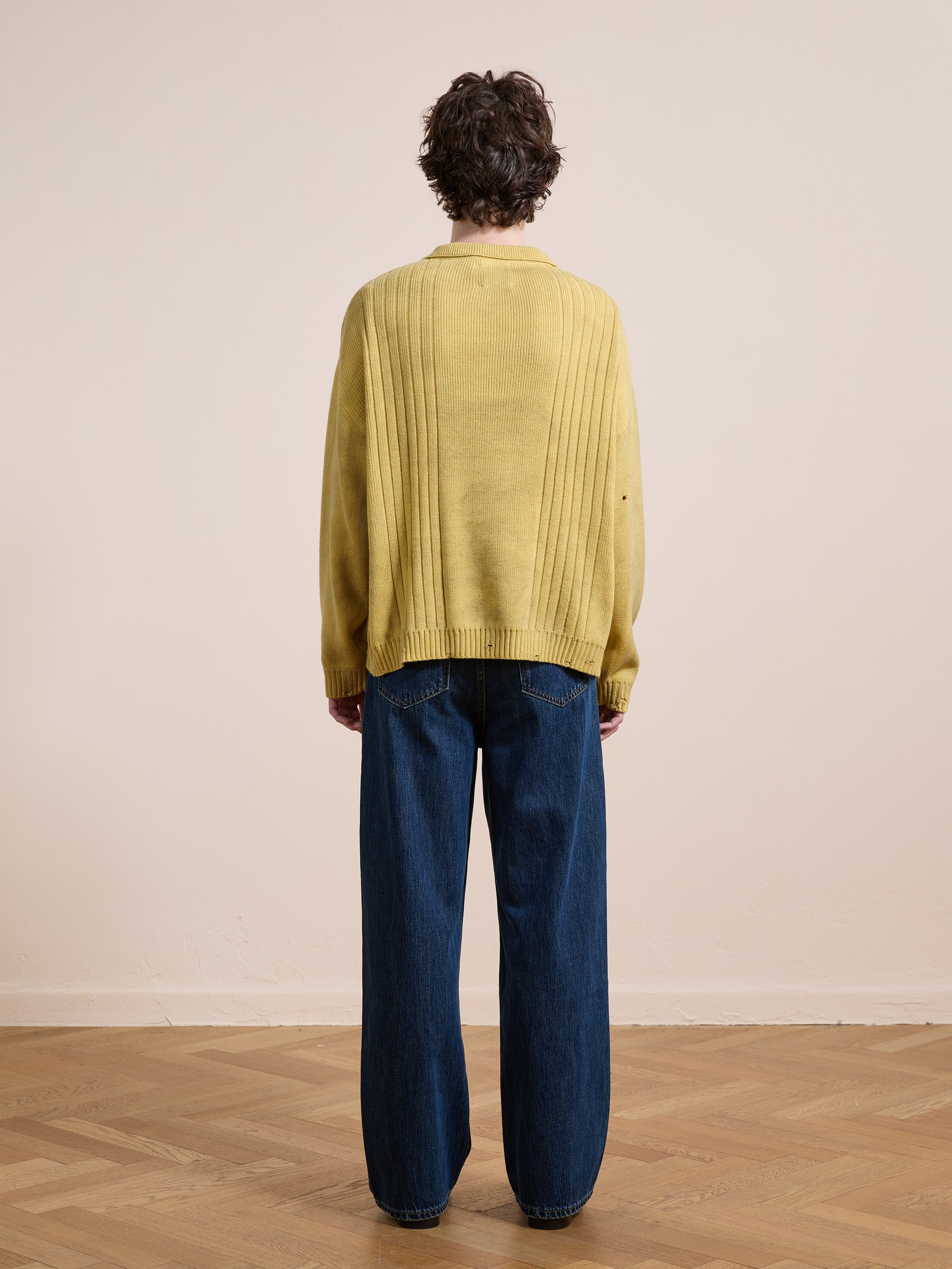 Distressed Pullover Knit | Modern Menswear by yycbvcnbmmnbm