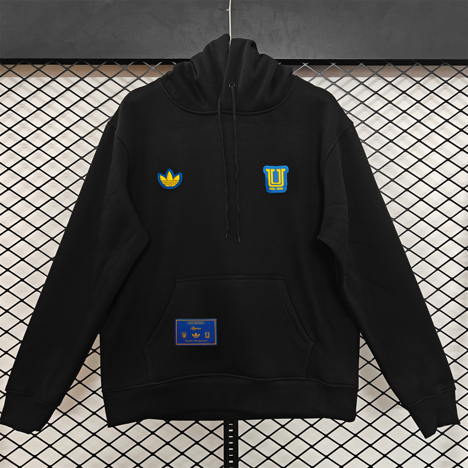 AlphaJersey-Tigres UANL 25-26 Originals Terrace Icon Unisex Pullover Hoodie