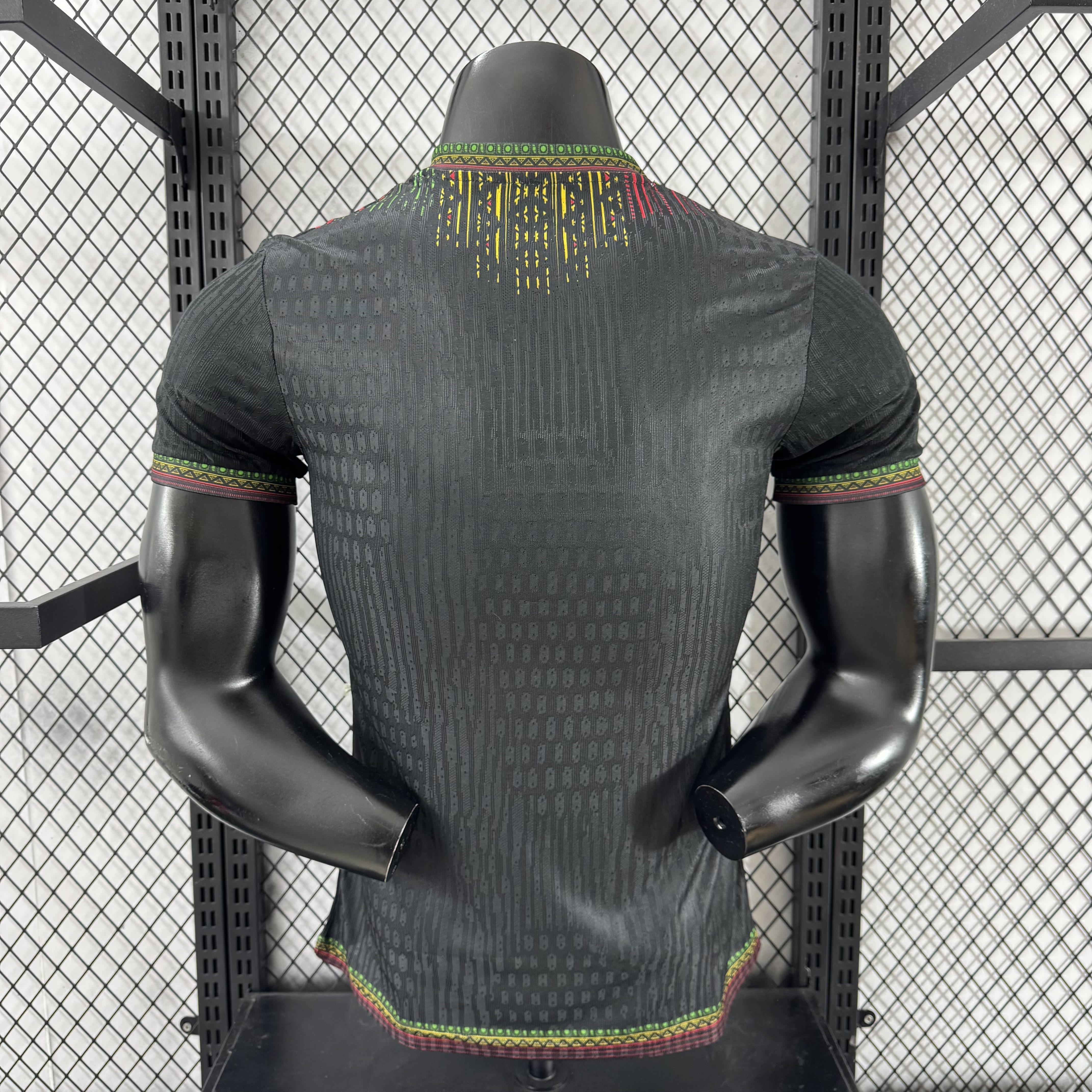 AlphaJersey-Mali 2025 Third Black Jersey - Player Version