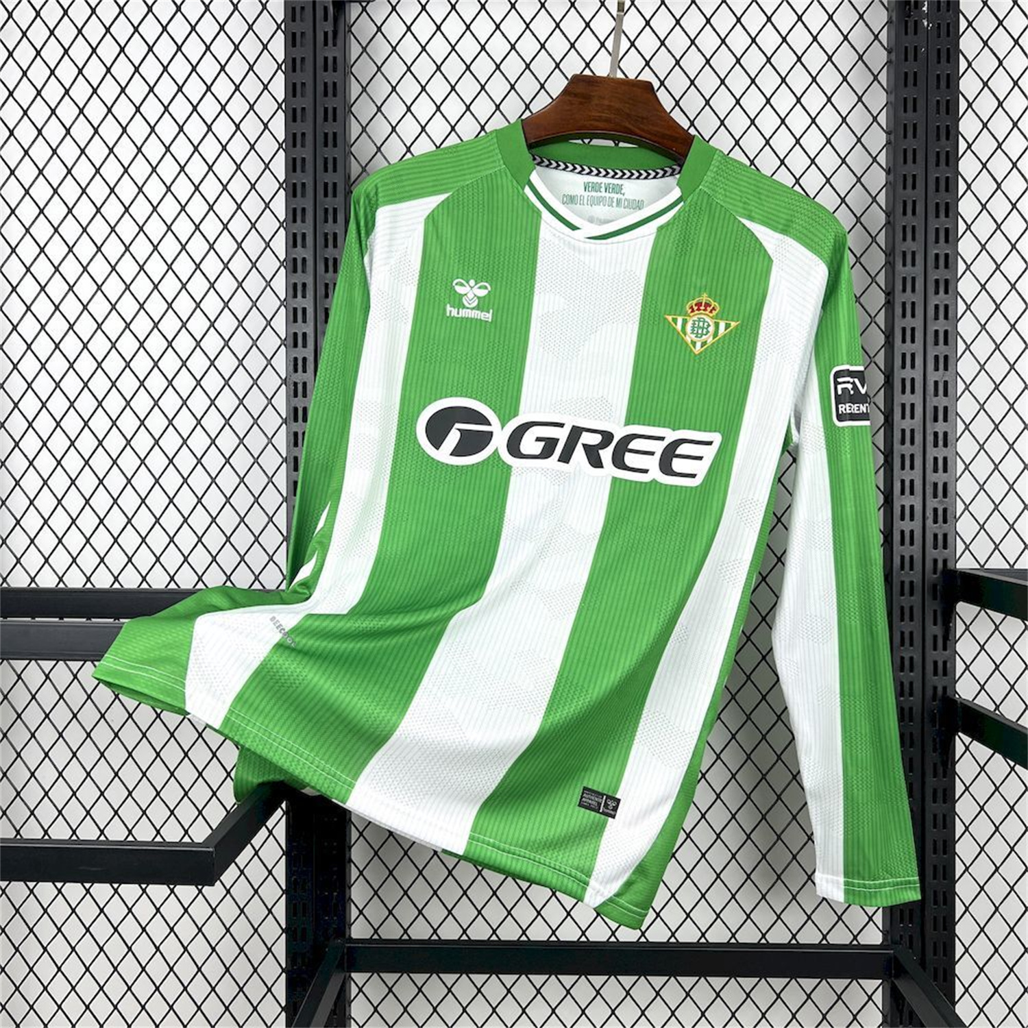 AlphaJersey-Real Betis 25-26 Home Long Sleeves Jersey - Fans Version