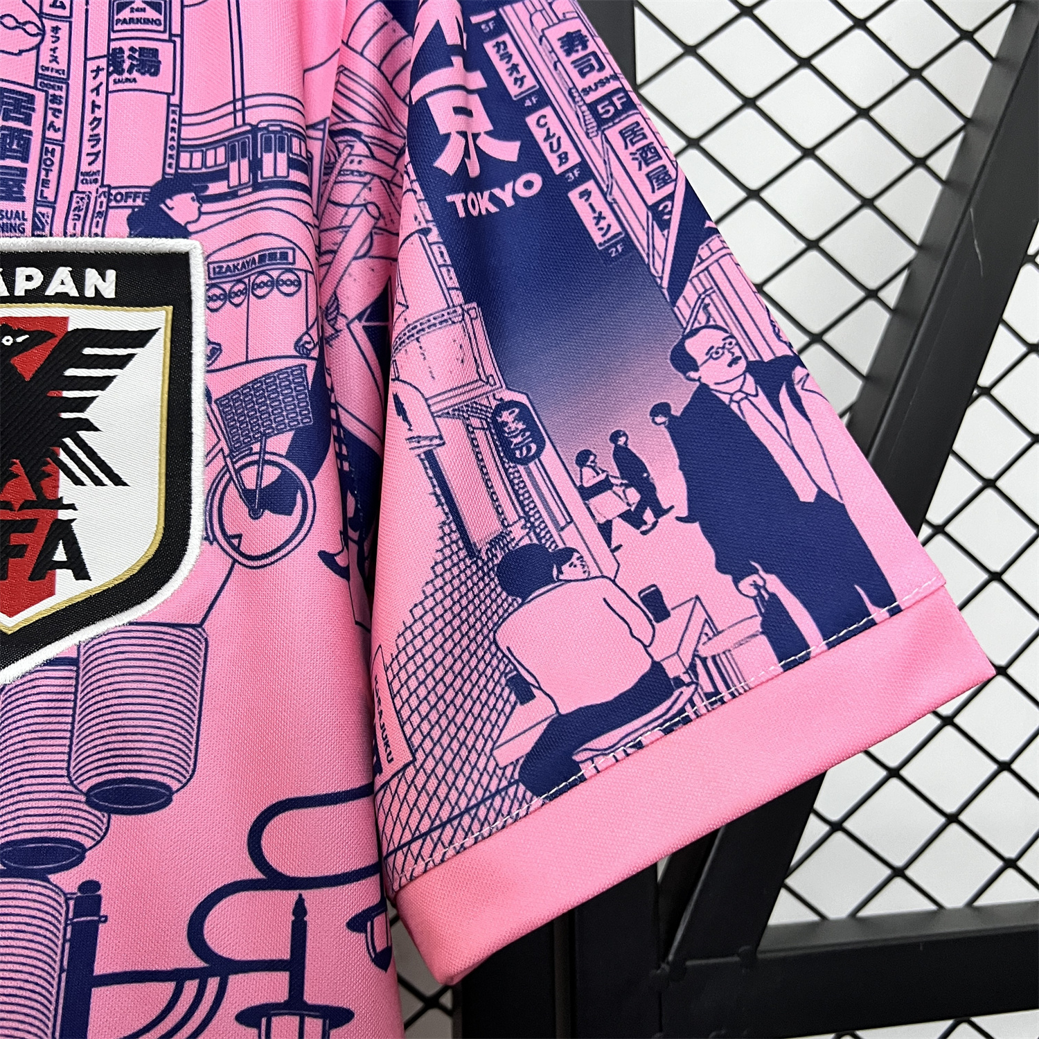AlphaJersey-Japan 2024 Tokyo Street Pink Special Edition Jersey - Fans Version