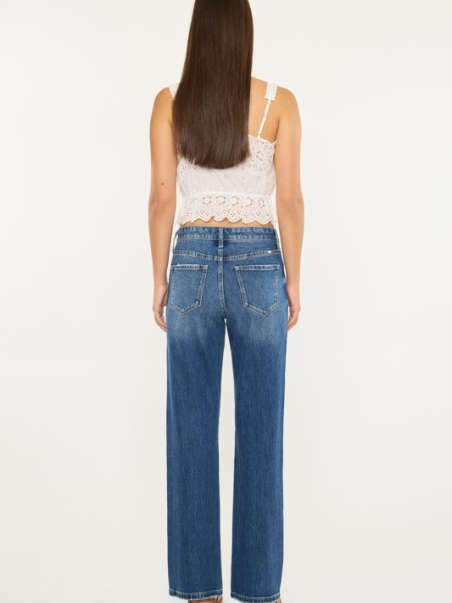 Embellished Straight Denim | Elegant Women's Fashion by coolavocek