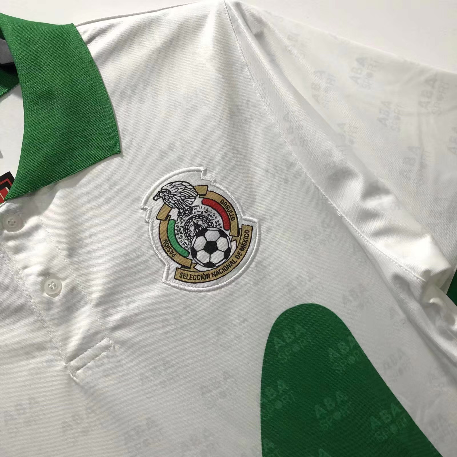 AlphaJersey-Retro Mexico 1995 Away Stadium Jersey
