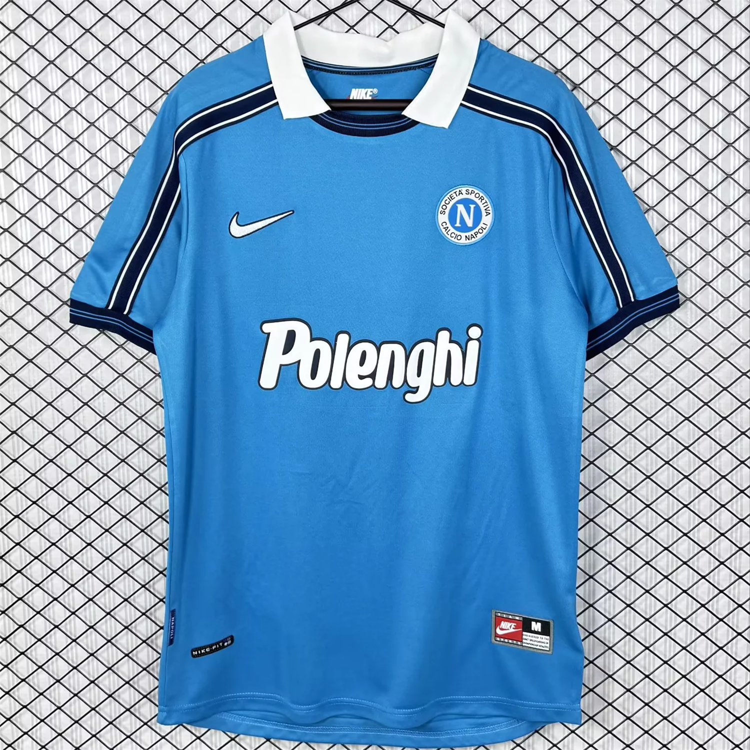 AlphaJersey-Retro Napoli 1998-99 Home Blue Jersey
