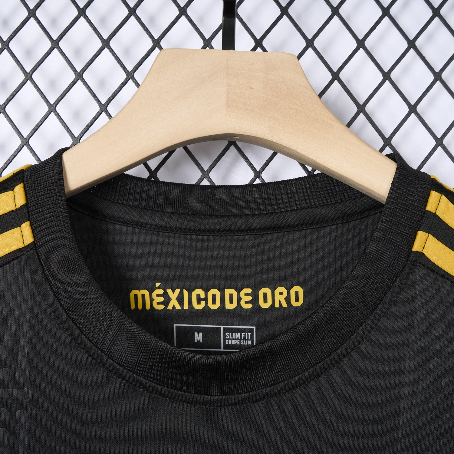 AlphaJersey-Mexico 2025 Gold Cup Home Black Jersey - Fans Version