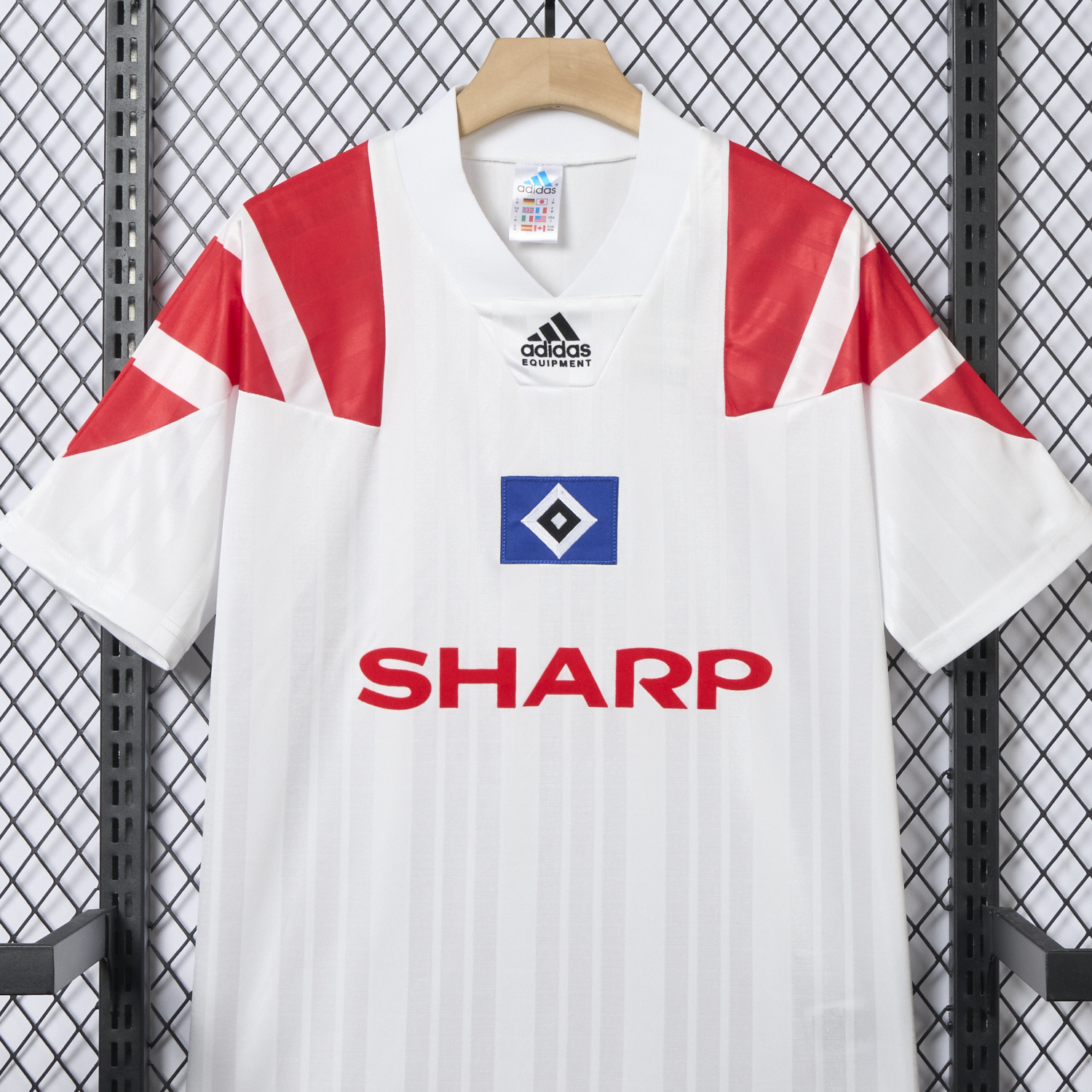 AlphaJersey-Retro Hamburger SV 1992-93 Home Jersey