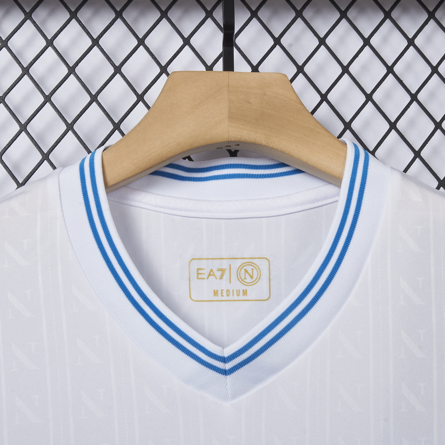 AlphaJersey-Napoli 25-26 European Away White Jersey - Fans Version