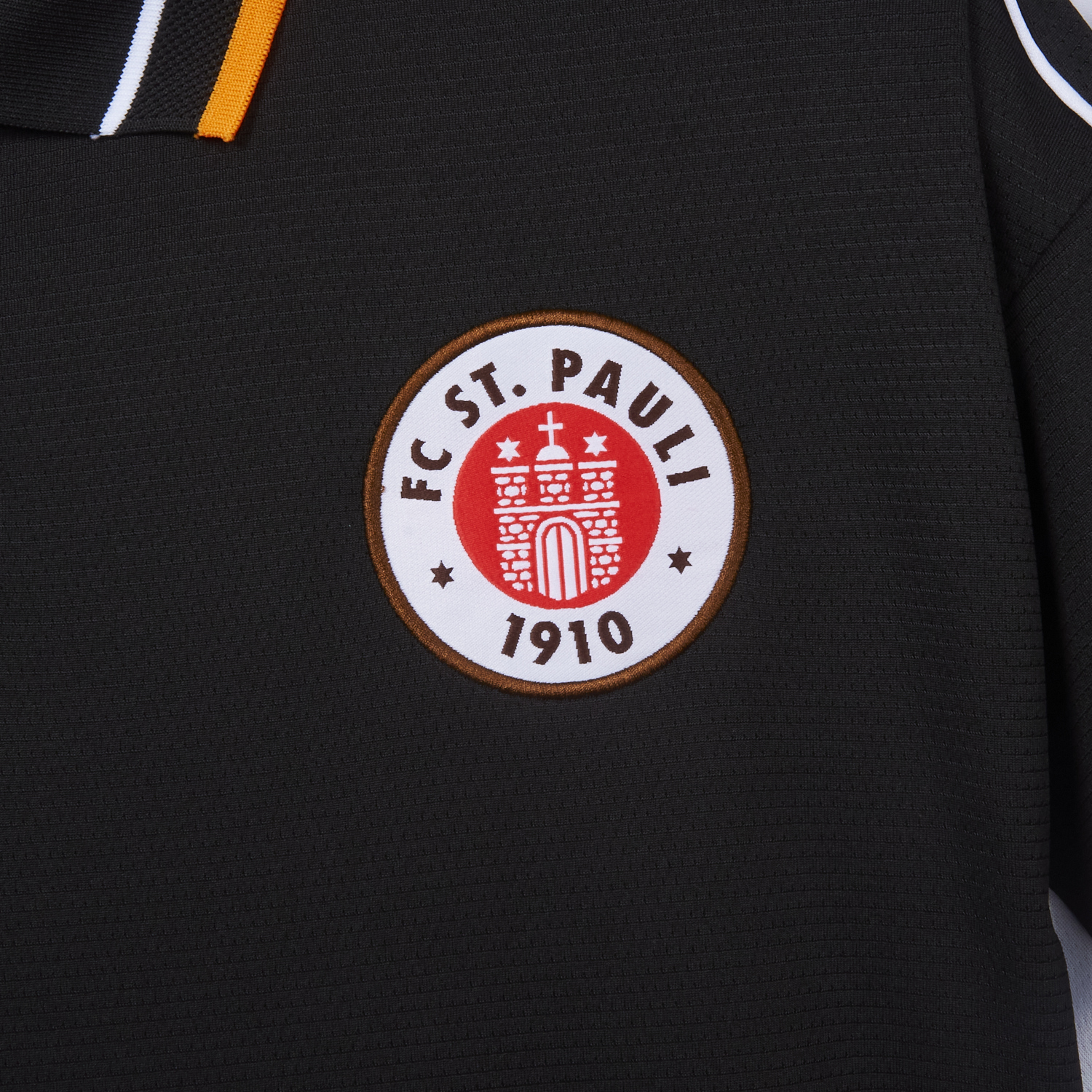 AlphaJersey-St. Pauli 25-26 Retro Style Polo Jersey - Fans Version