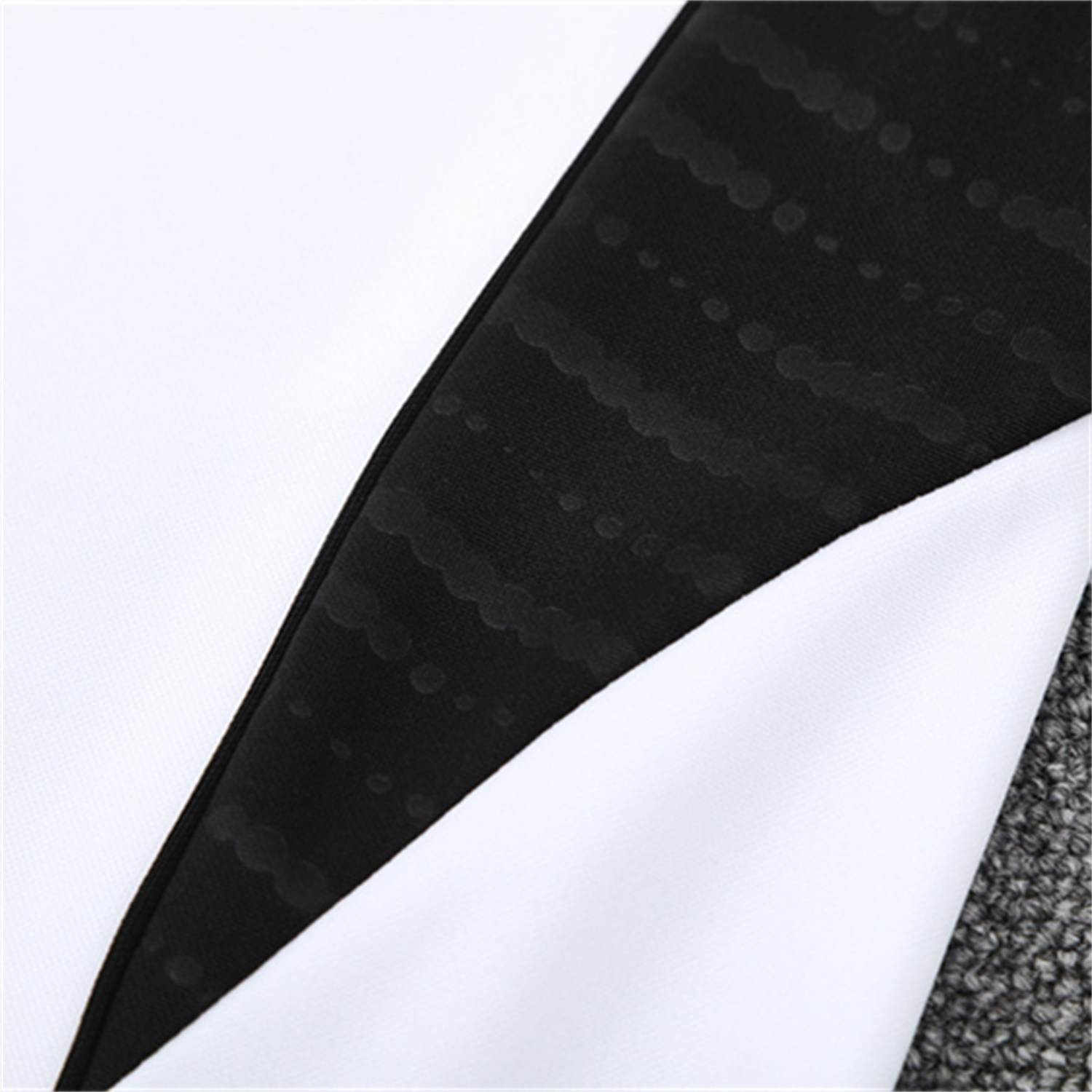 AlphaJersey-Arsenal 25-26 Kids Long Sleeve Training Set - White Top & Black Pants