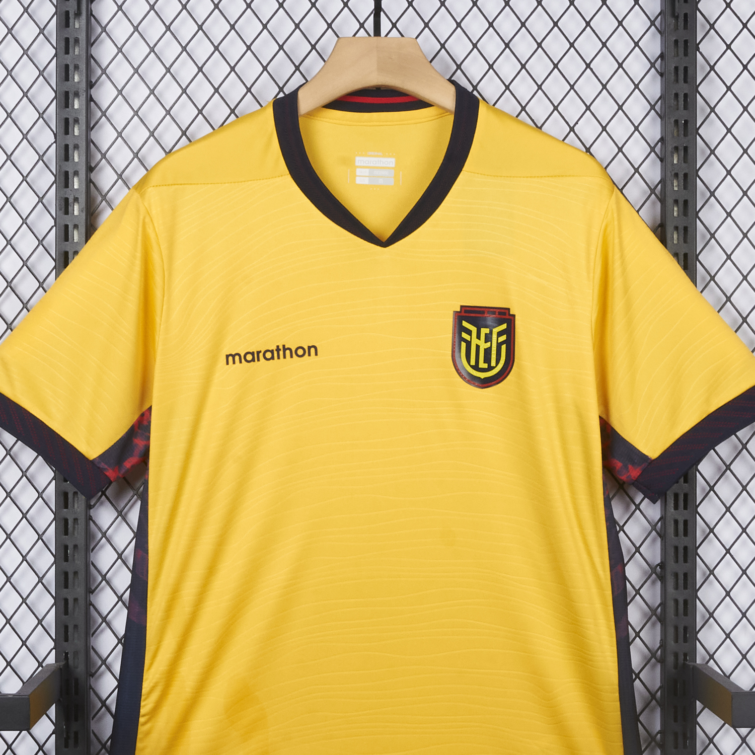 AlphaJersey-Ecuador 2026 Home Yellow Jersey - Fans Version