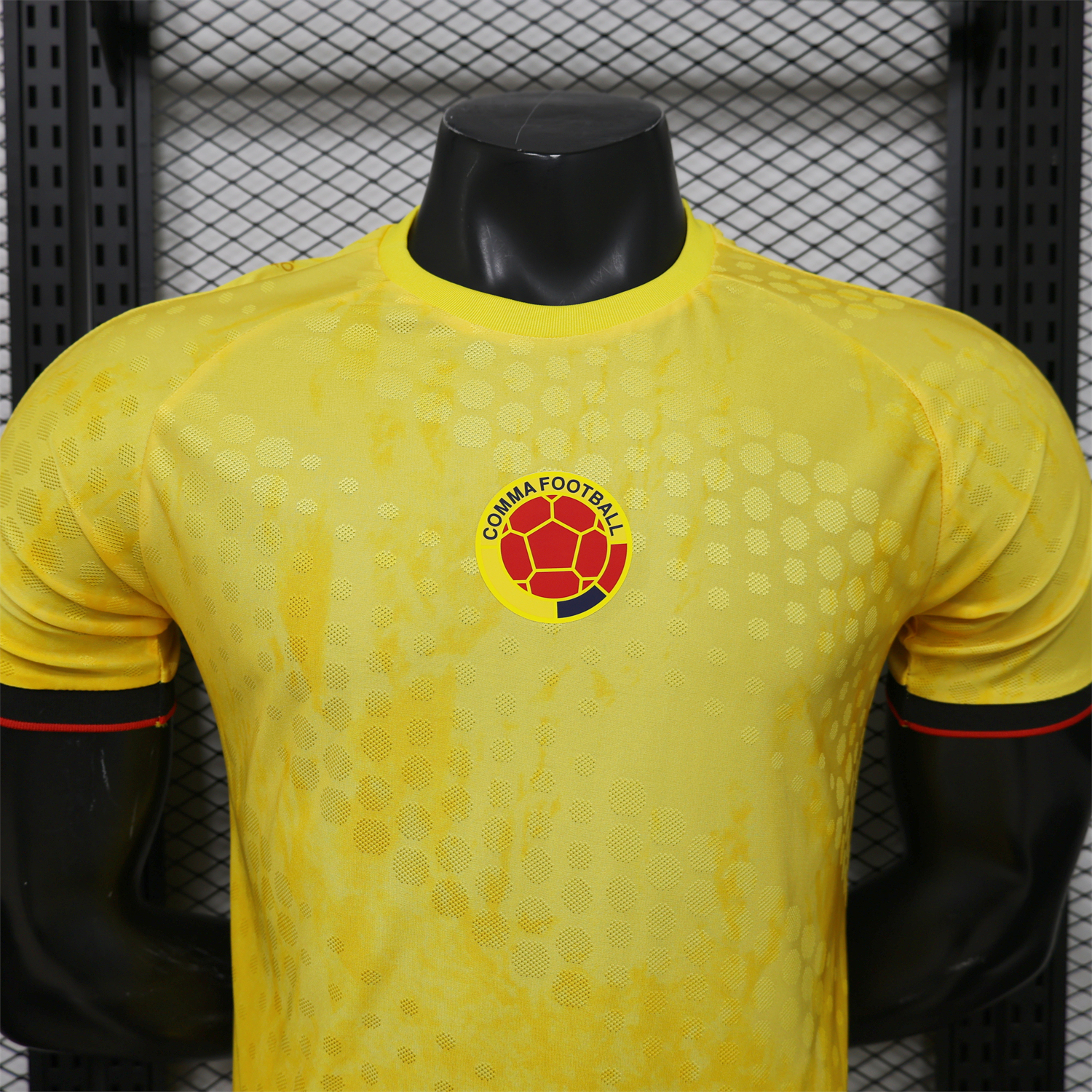 AlphaJersey-Colombia 2026 Yellow Special Jersey - Player Version