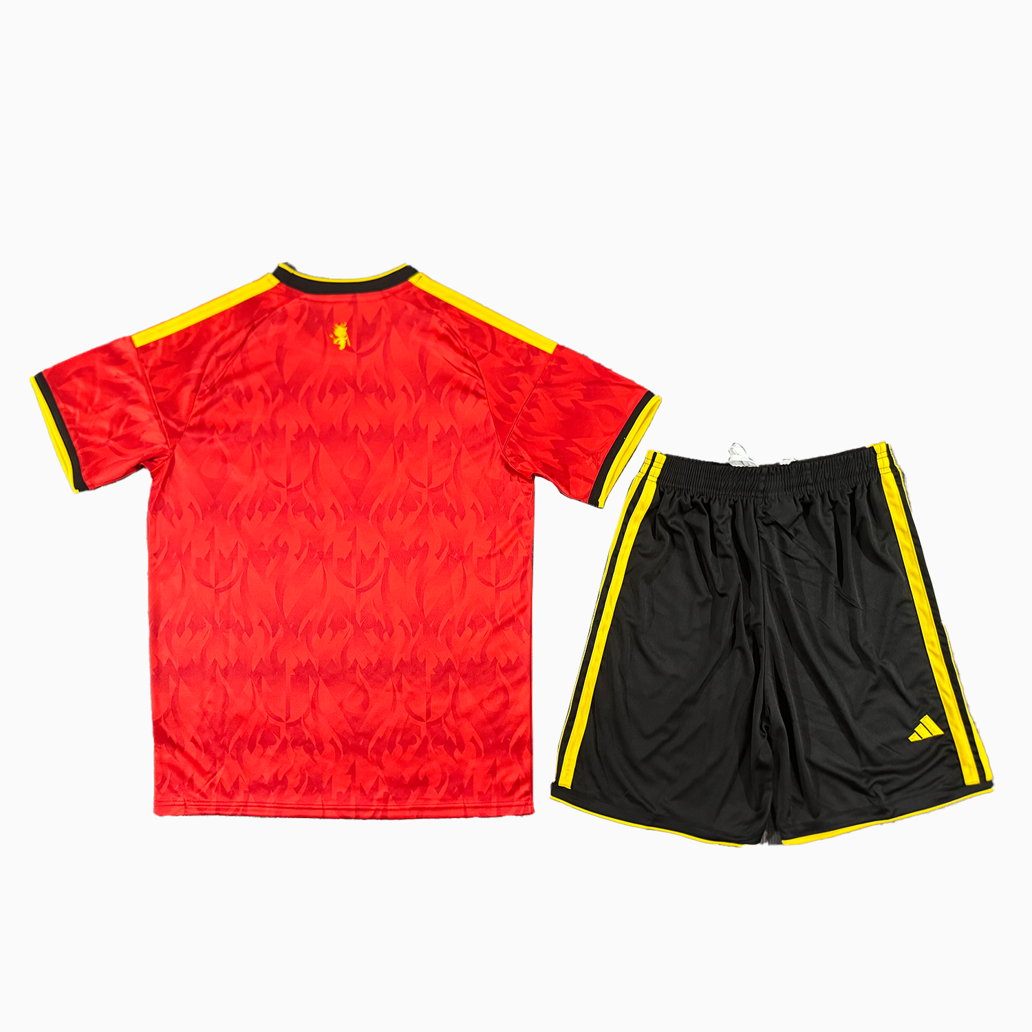 AlphaJersey-Belgium 2026 Home Men's Adult Jersey Set - Fans Version