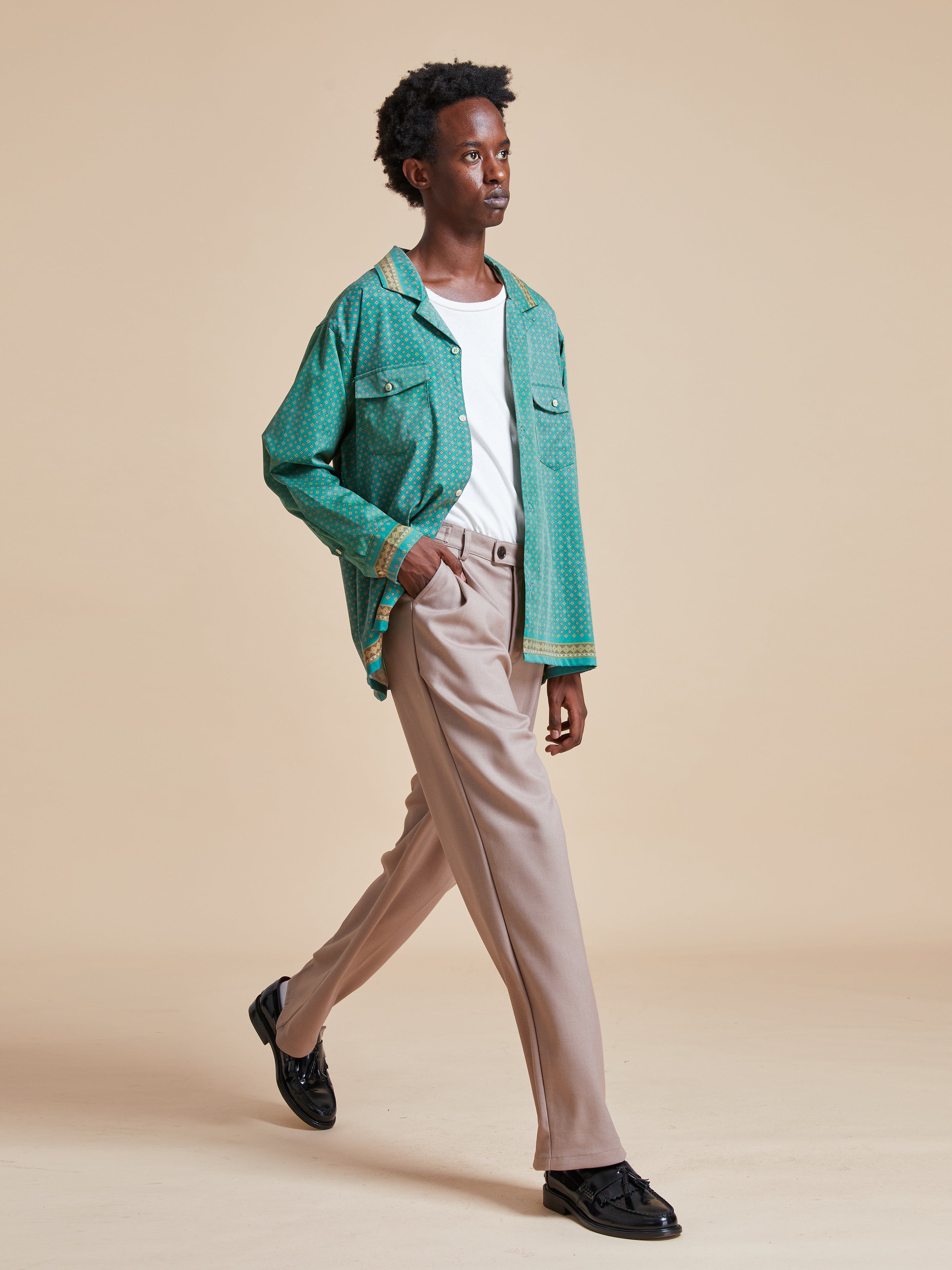 Arbor Long Sleeve Camp Shirt | Modern Menswear by yycbvcnbmmnbm