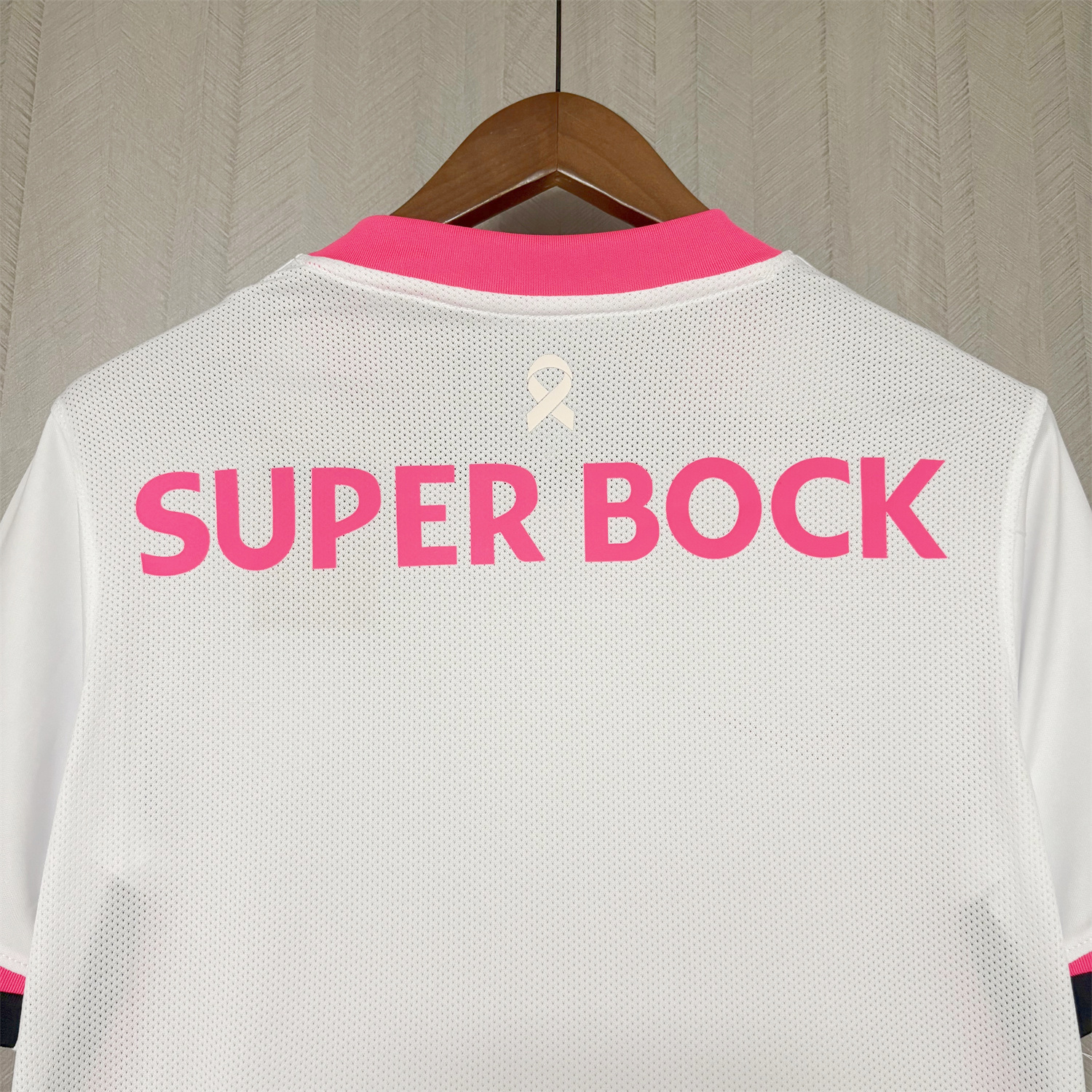 AlphaJersey-Sporting CP 25-26 Pink And White Special Jersey - Fans Version
