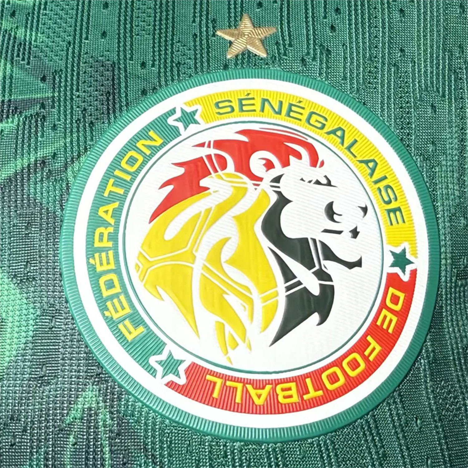 AlphaJersey-Senegal 2026 Away Green Jersey - Player Version