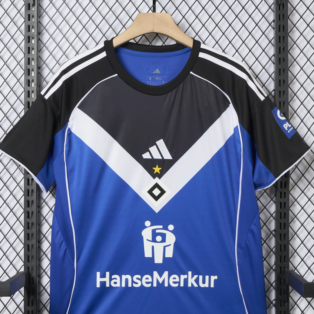 AlphaJersey-Hamburger SV 25-26 Away Jersey - Fans Version