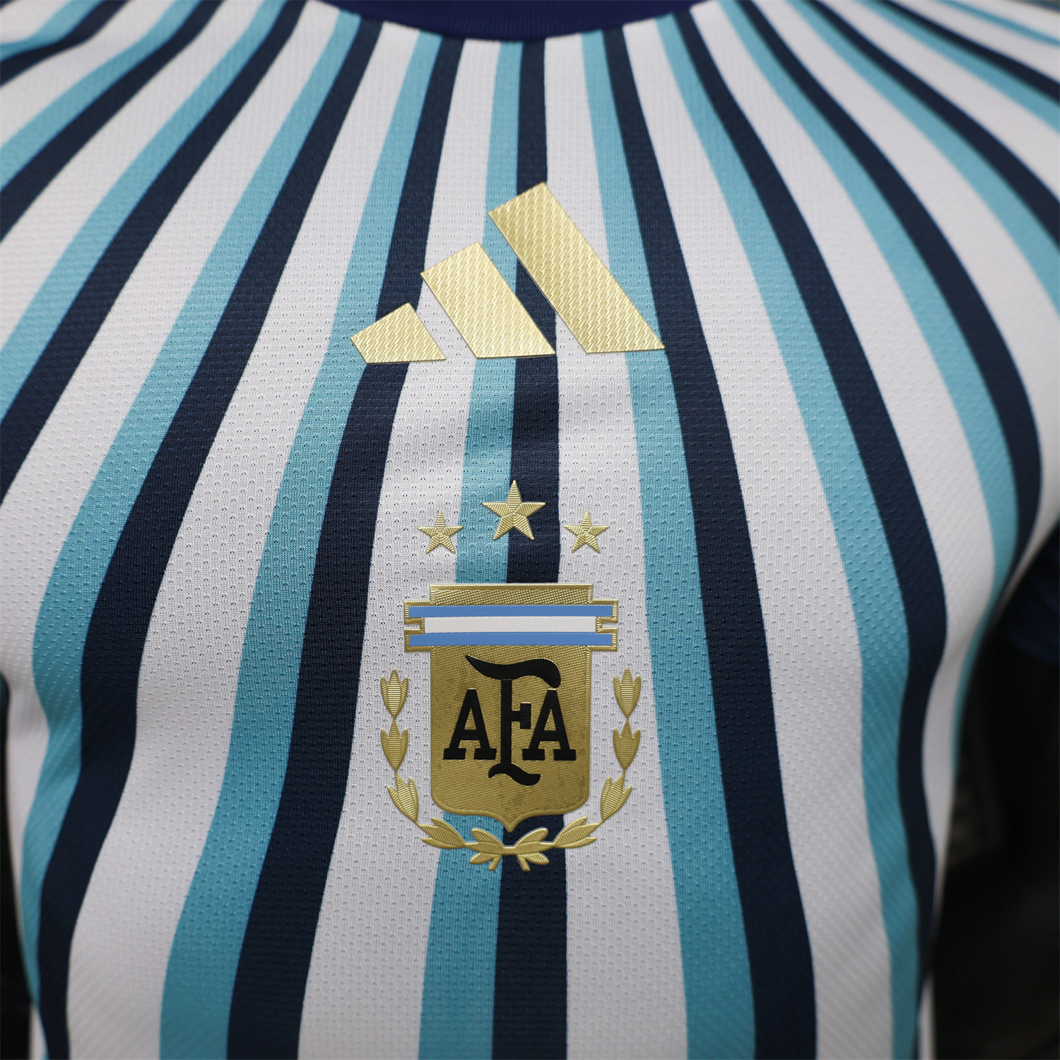 AlphaJersey-Argentina 2026 Blue Rays Pre-Match Training Kit - Player Version