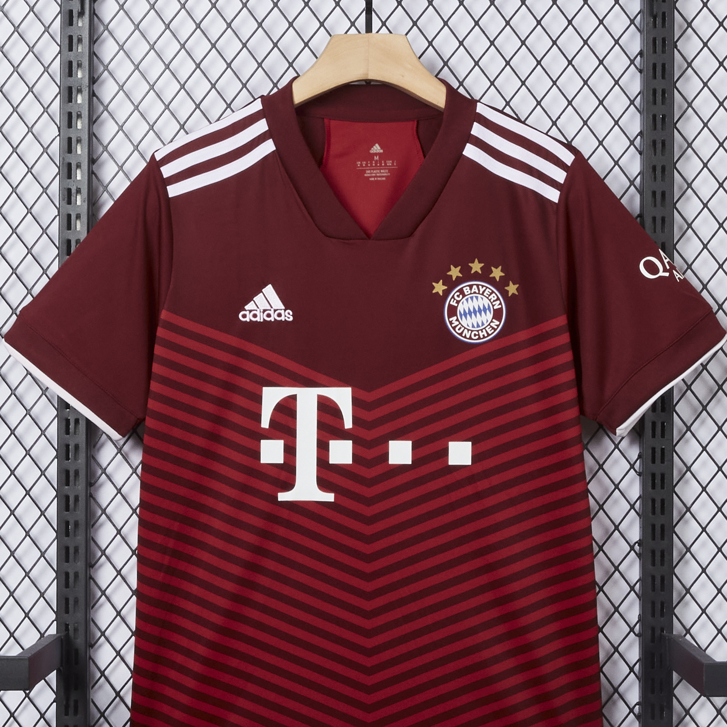 AlphaJersey-Retro Bayern Munich 2021-22 Home Jersey
