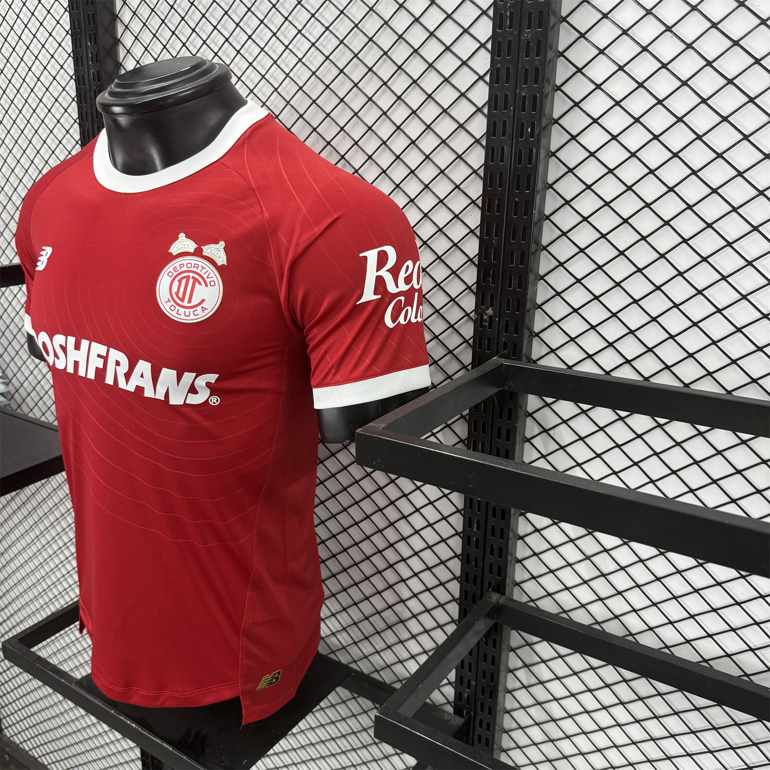AlphaJersey-【The Double Winners】Toluca 25-26 Red Special Jersey - Player Version