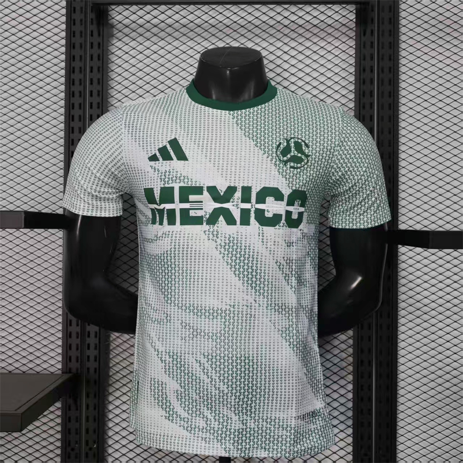AlphaJersey-Mexico 25-26 World Cup Promotion Green Jersey - Player Version