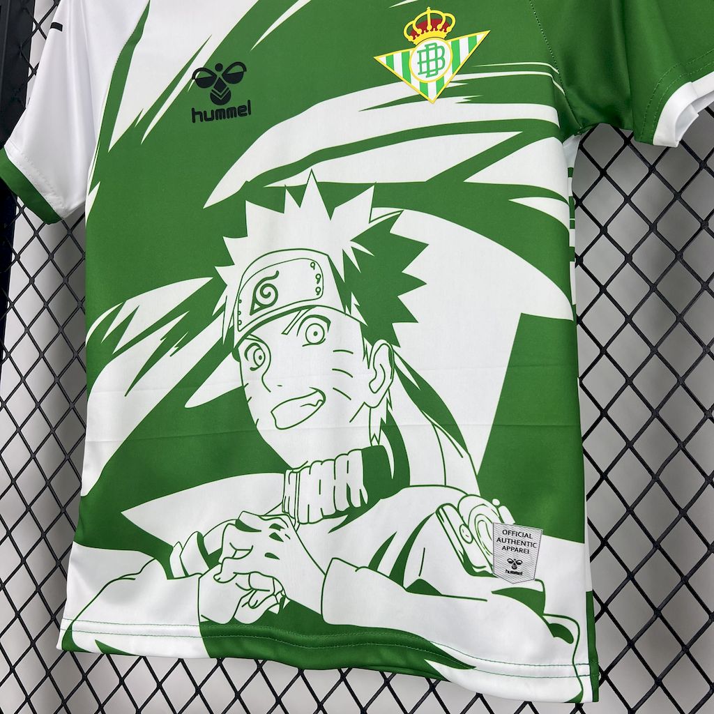 AlphaJersey-Real Betis 25-26 NARUTO Special Edition Kids Kit