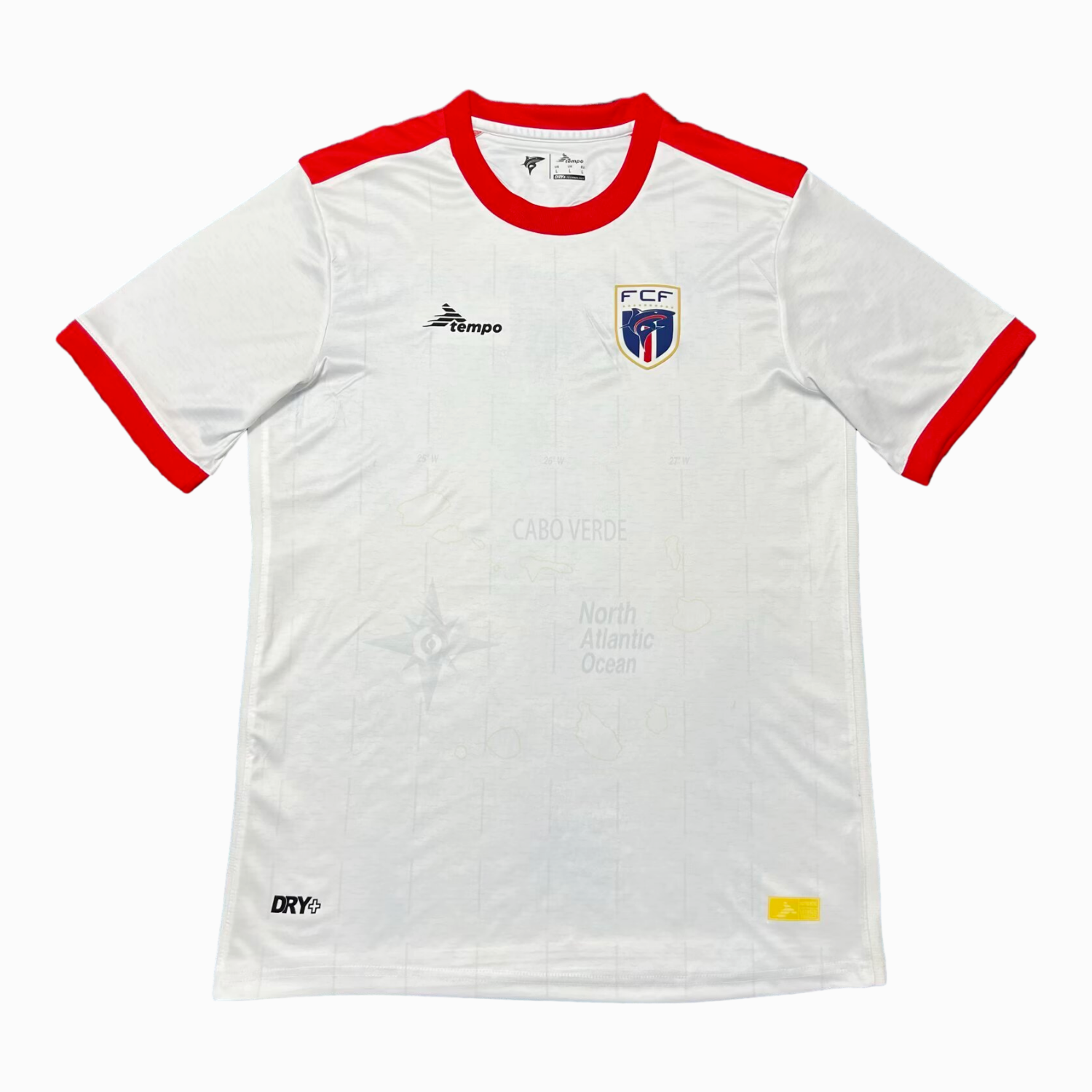 AlphaJersey-Cabo Verde 2026 Away White Jersey