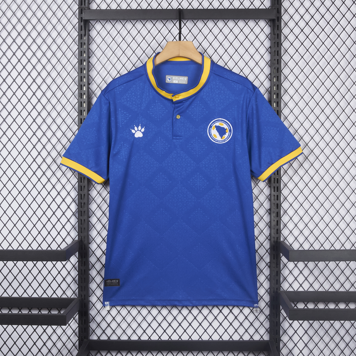 AlphaJersey-Bosnia and Herzegovina 2026 Home Jersey - Fans Version