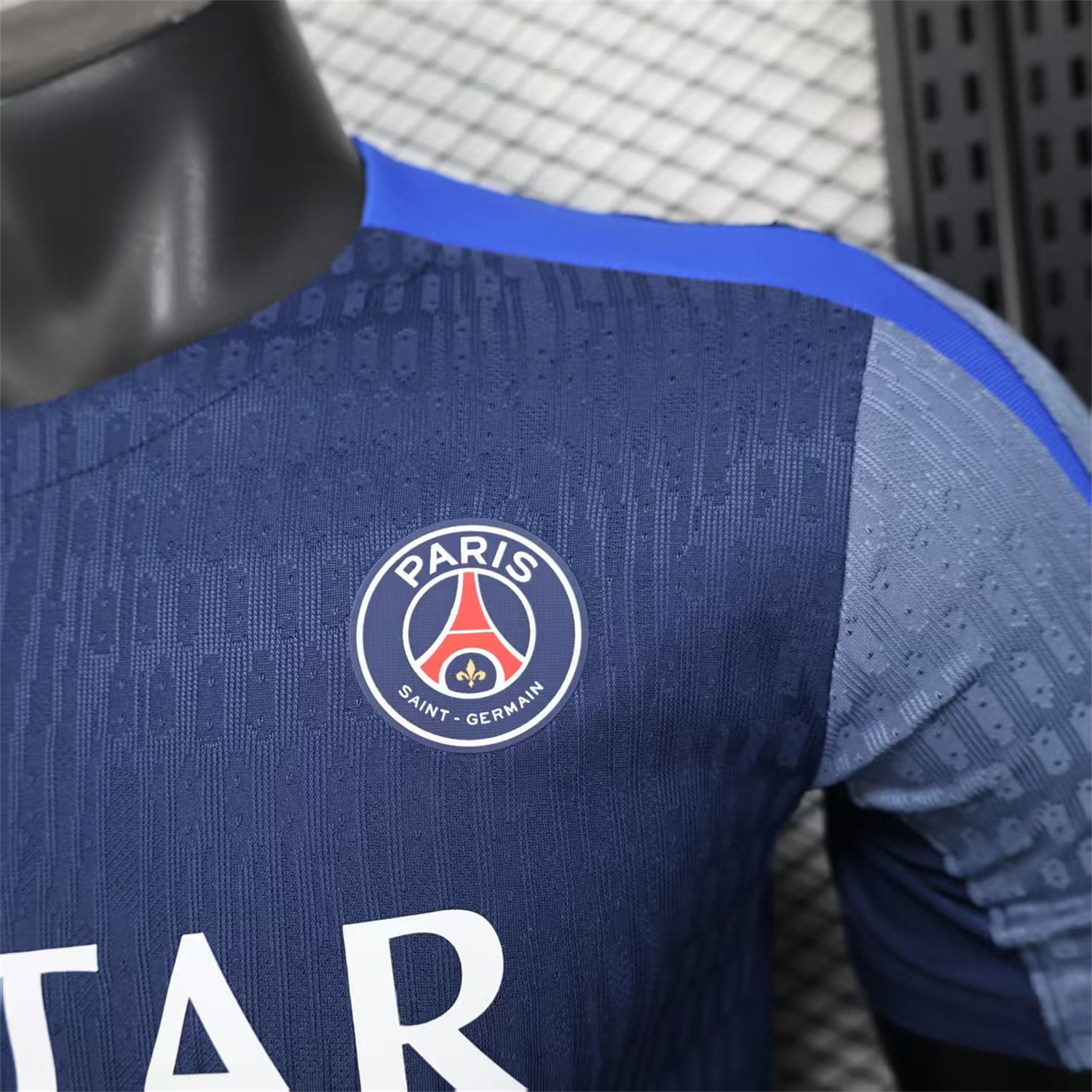 AlphaJersey-Paris Saint-Germain PSG Blue & Grey Special Jersey - Player Version