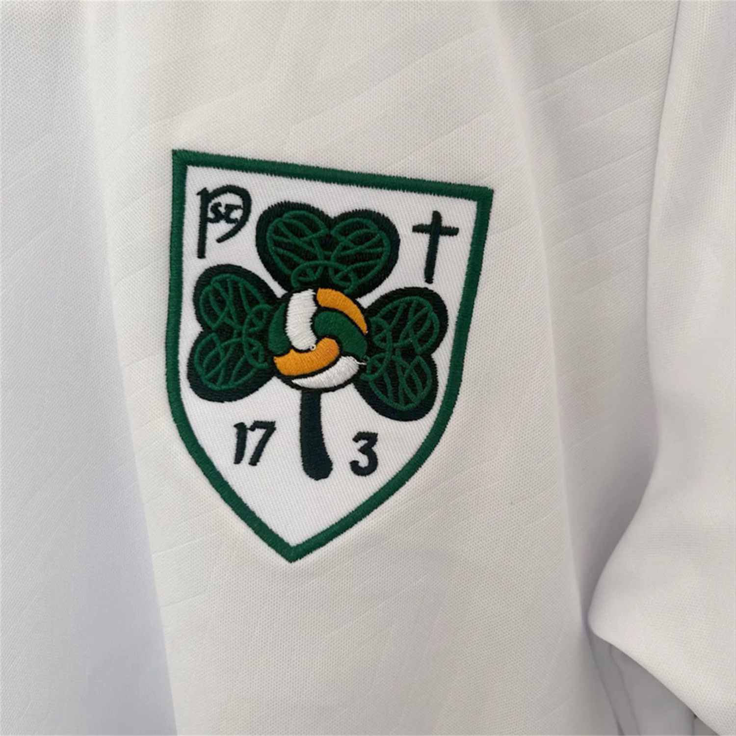 AlphaJersey-Ireland 2026 St. Patrick's Day White Jersey - Fans Version