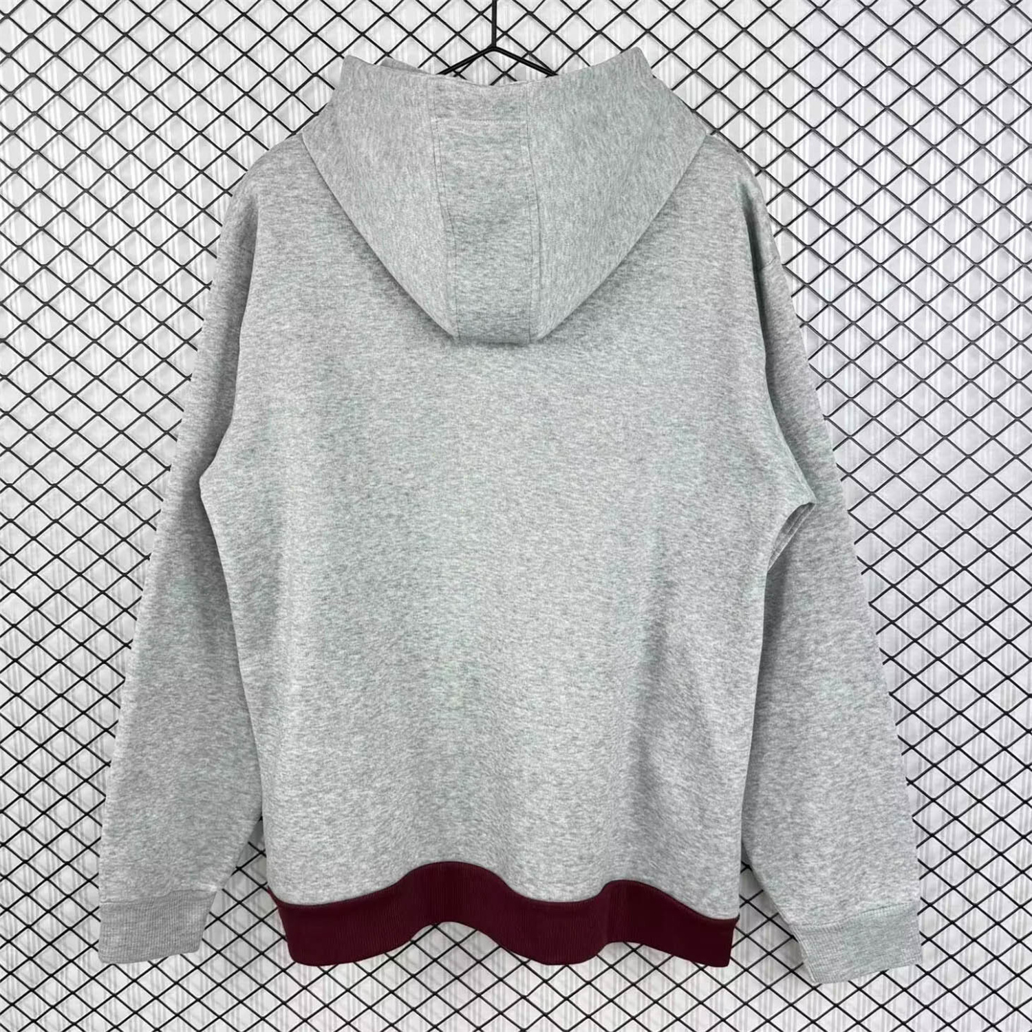 AlphaJersey-Retro Bayern Munich 2014-15 Grey Unisex Pullover Hoodie
