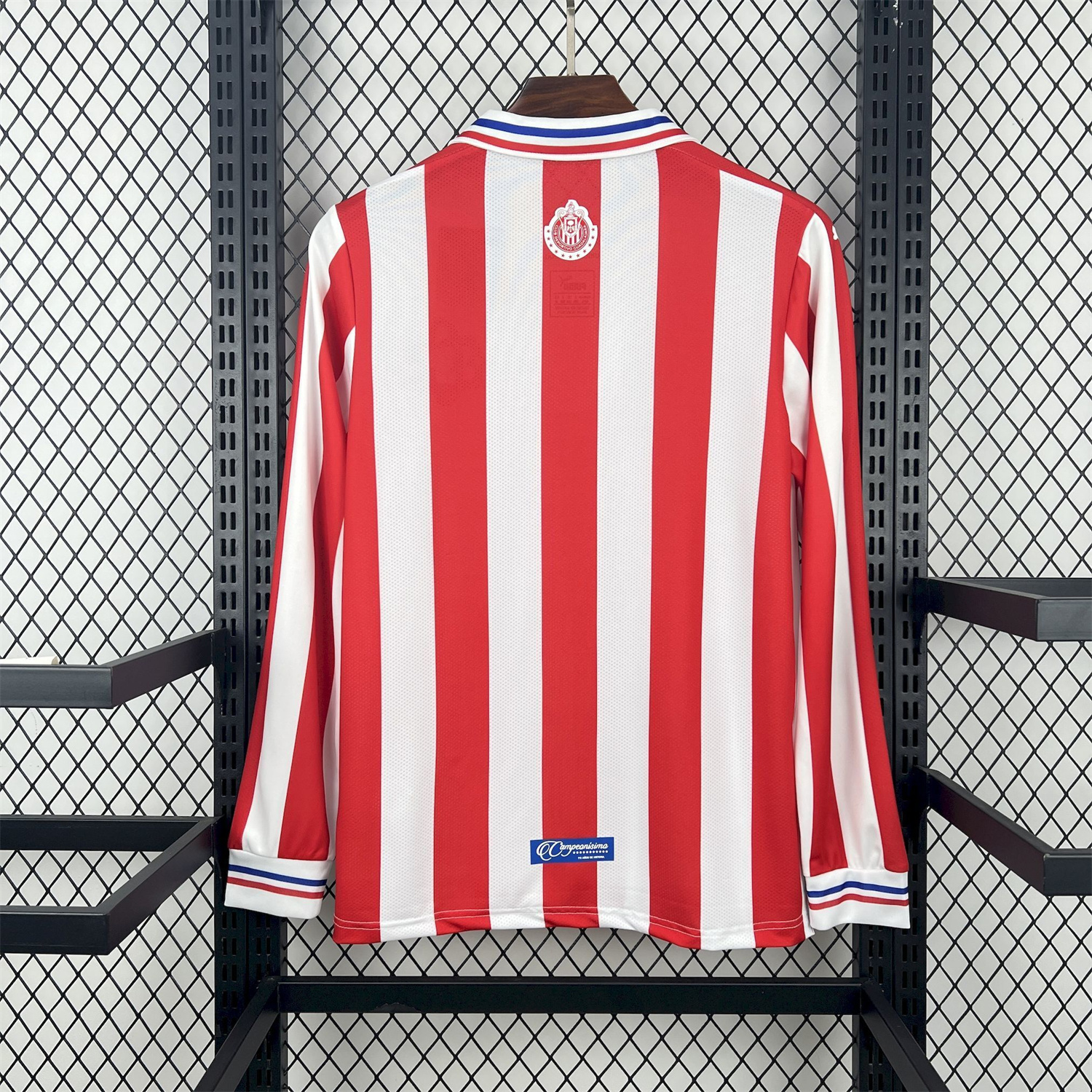AlphaJersey-Retro Chivas de Guadalajara 2016-17 110-Years Anniversary Long Sleeves Jersey