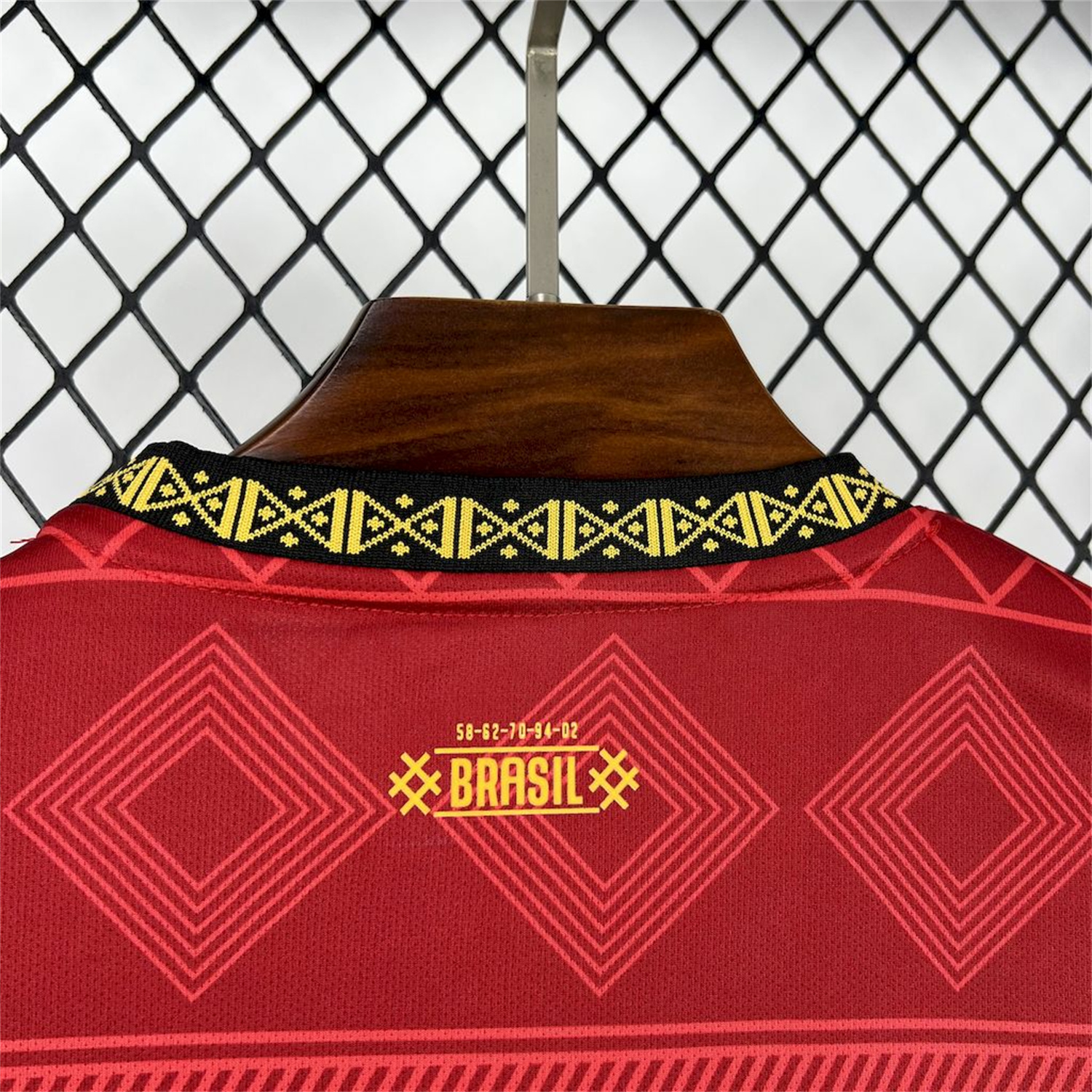 AlphaJersey-Brazil 25-26 Jordan Red Special Edition Jersey - Fans Version