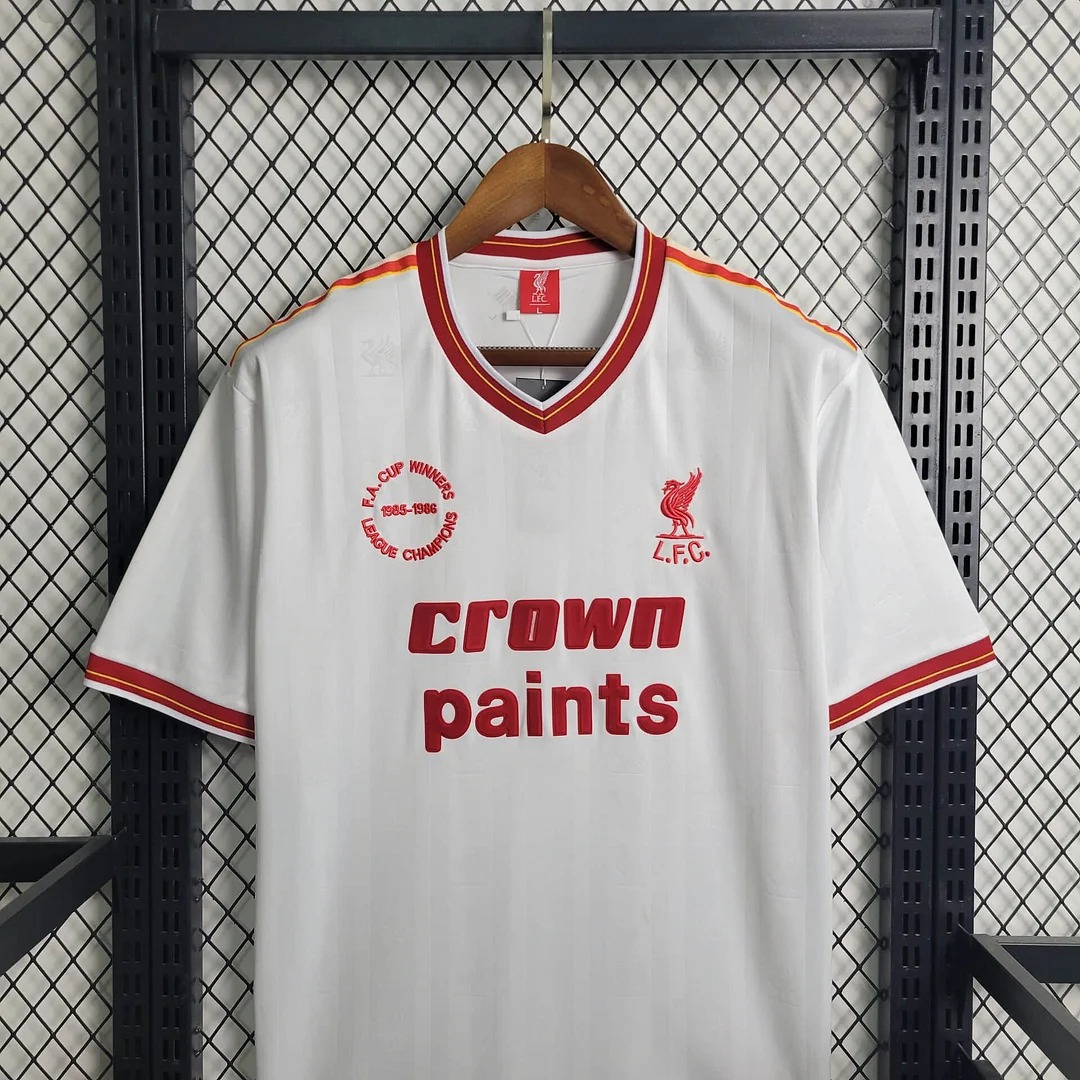 AlphaJersey-Retro Liver.pool 1986-87 Away Stadium Jersey