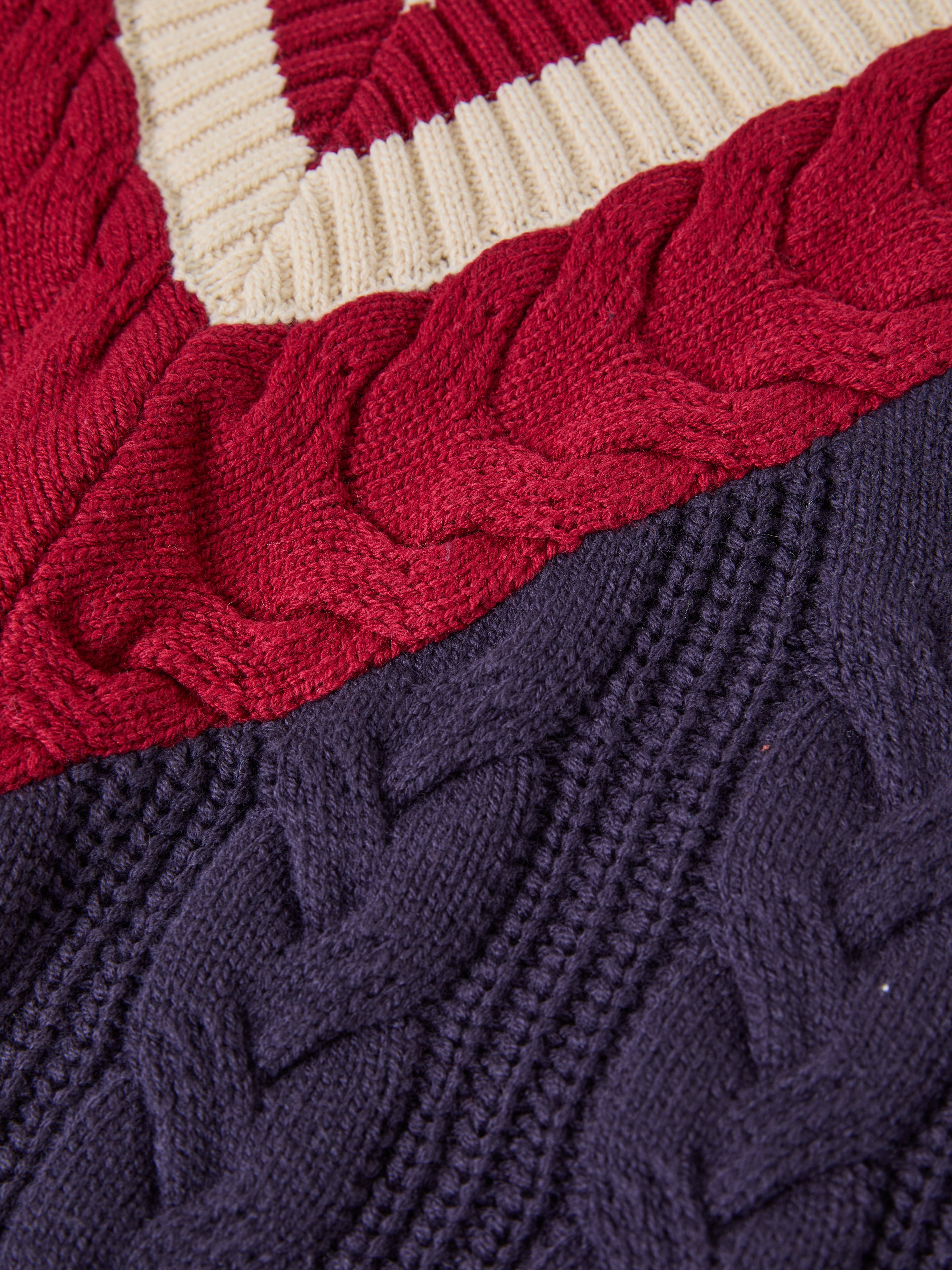 V-Neck Cricket Sweater | Modern Menswear by yycbvcnbmmnbm