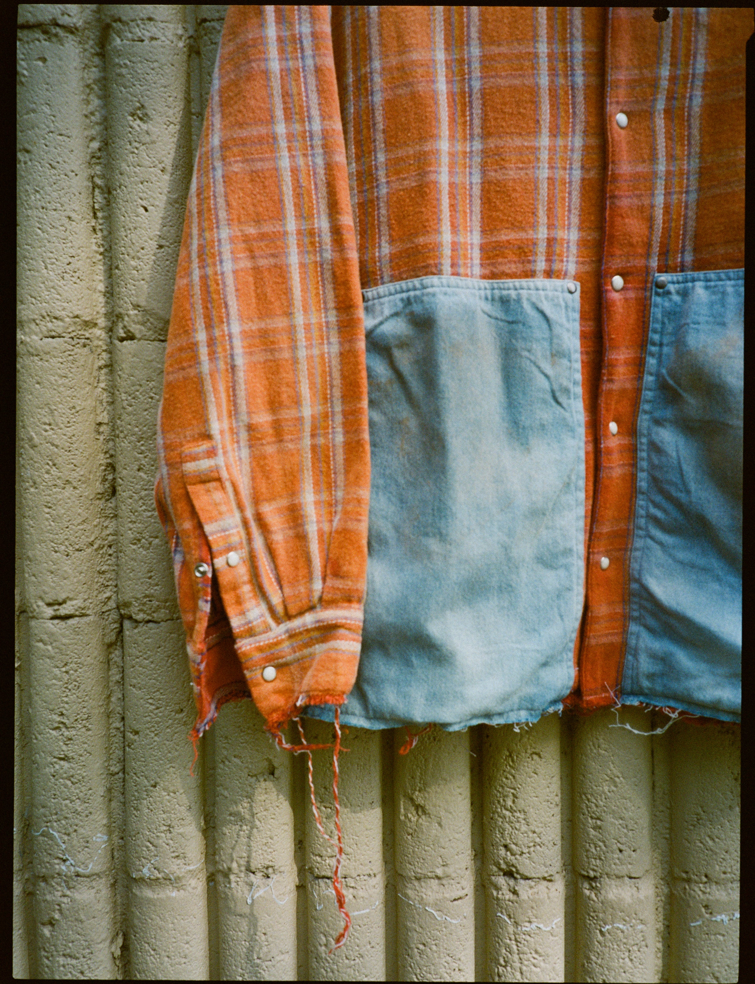 Plaid Denim Shirt | Modern Menswear by yycbvcnbmmnbm