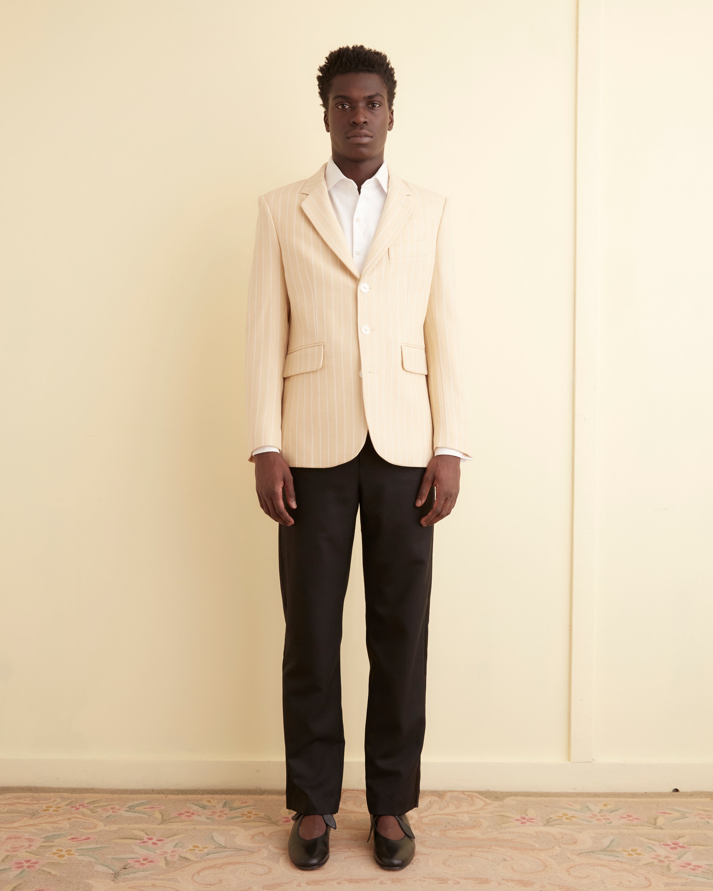 Dennis Stripe Suit Jacket | Modern Menswear by yycbvcnbmmnbm